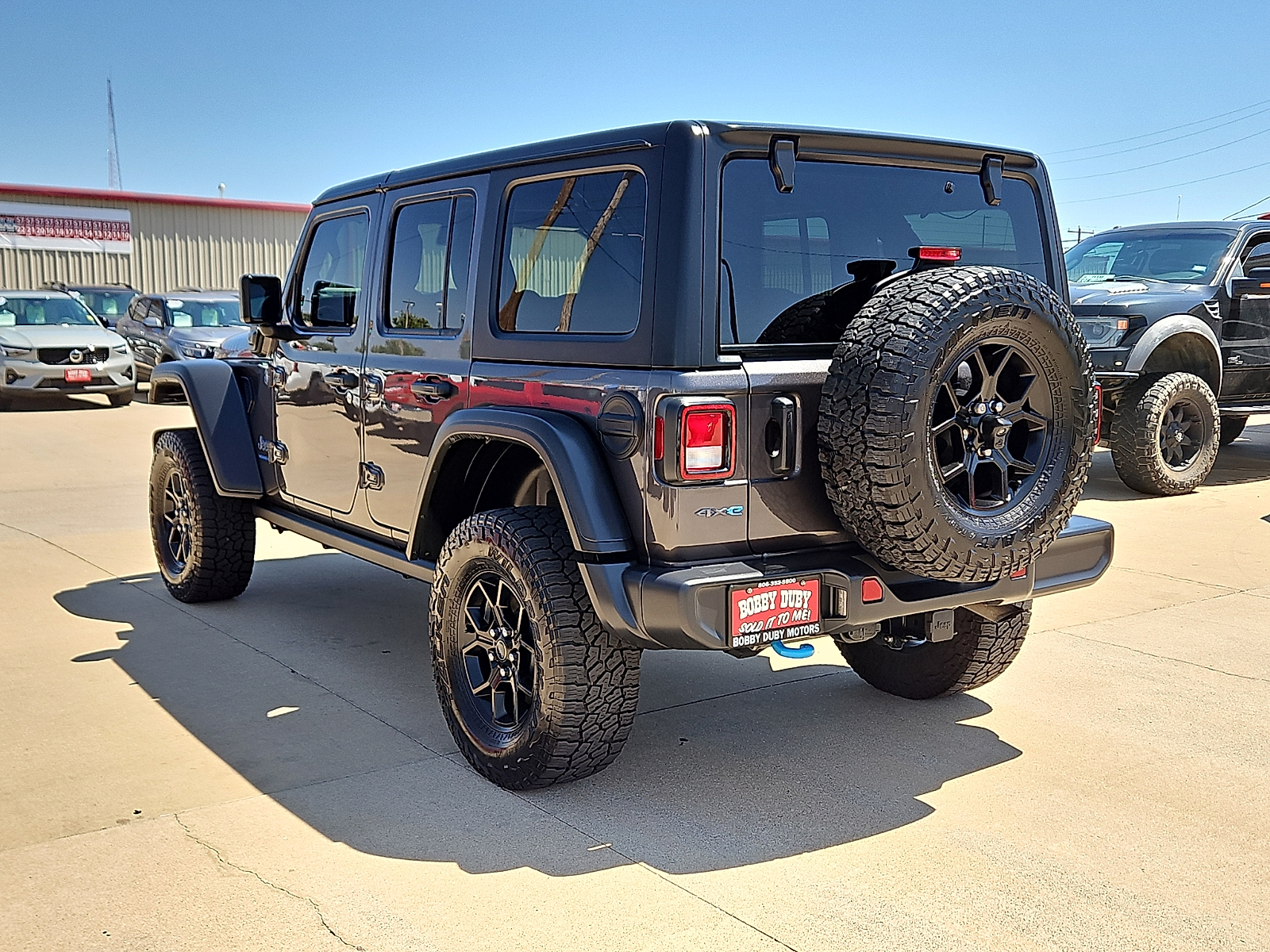 2024 Jeep Wrangler 4xe Willys 4xe Crystal Metallic at Bobby Duby Motors