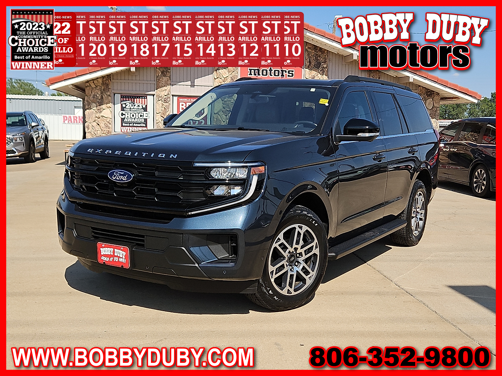 2025 Ford Expedition Active Blue Metallic at Bobby Duby Motors