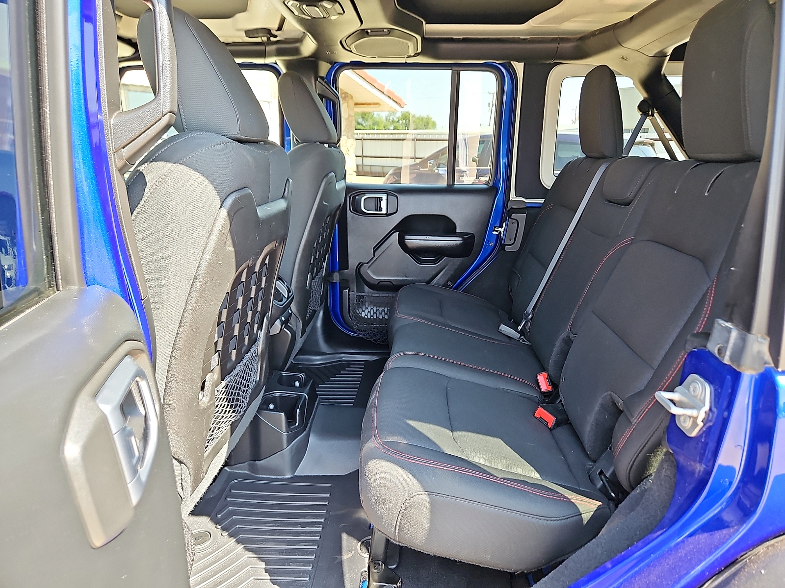 2018 Jeep Wrangler Unlimited Rubicon 4x4 Ocean Blue Metallic at Street VW of Amarillo