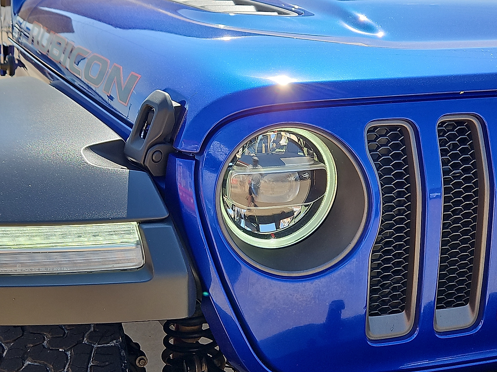 2018 Jeep Wrangler Unlimited Rubicon 4x4 Ocean Blue Metallic at Street VW of Amarillo