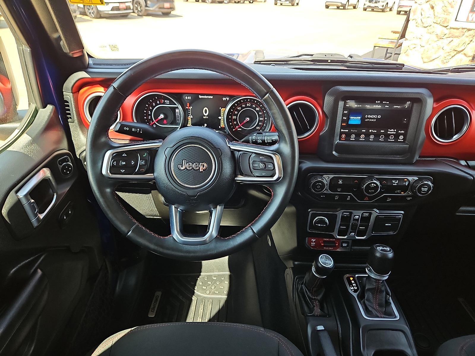 2018 Jeep Wrangler Unlimited Rubicon 4x4 Ocean Blue Metallic at Street VW of Amarillo