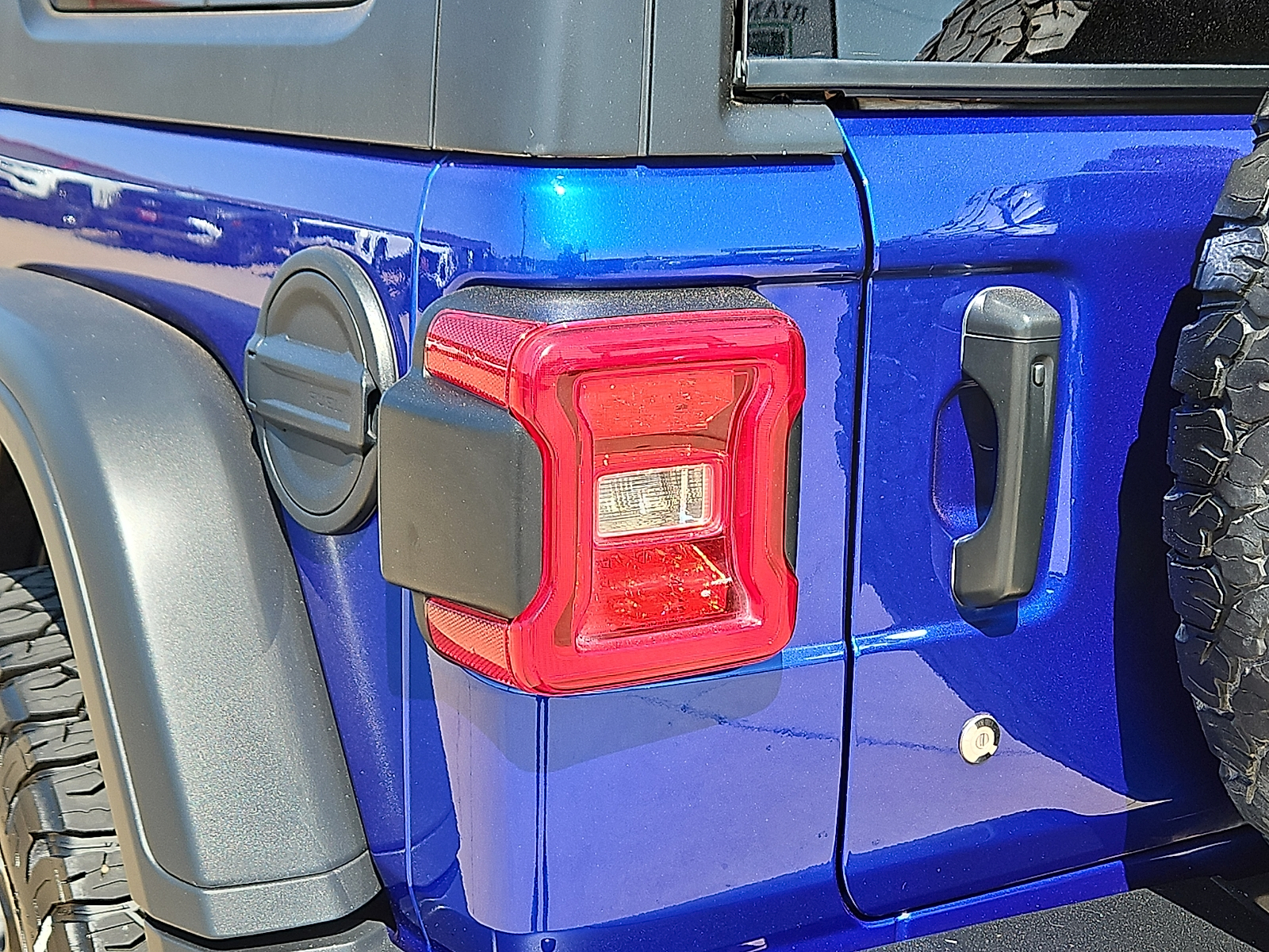 2018 Jeep Wrangler Unlimited Rubicon 4x4 Ocean Blue Metallic at Street VW of Amarillo