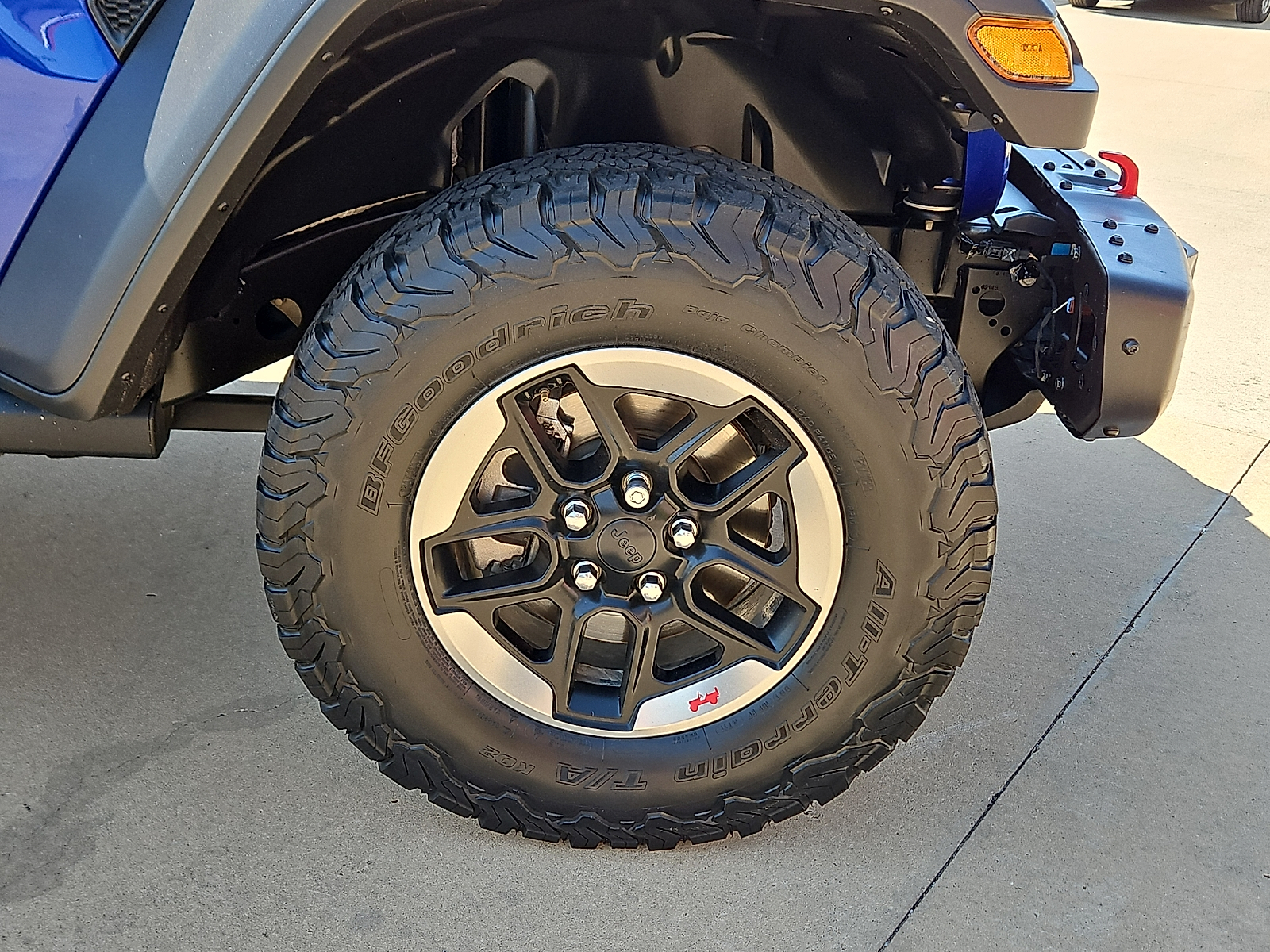 2018 Jeep Wrangler Unlimited Rubicon 4x4 Ocean Blue Metallic at Street VW of Amarillo