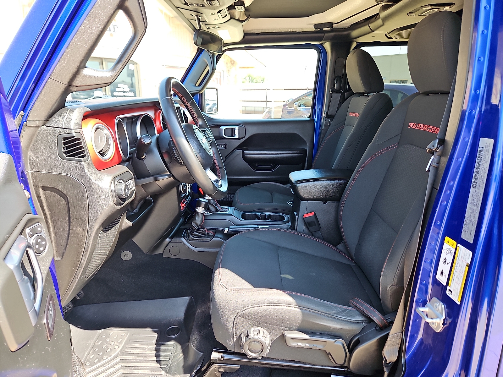 2018 Jeep Wrangler Unlimited Rubicon 4x4 Ocean Blue Metallic at Street VW of Amarillo