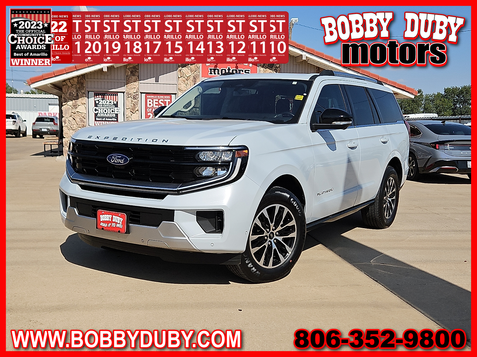 2025 Ford Expedition Platinum Silver Metallic at Bobby Duby Motors