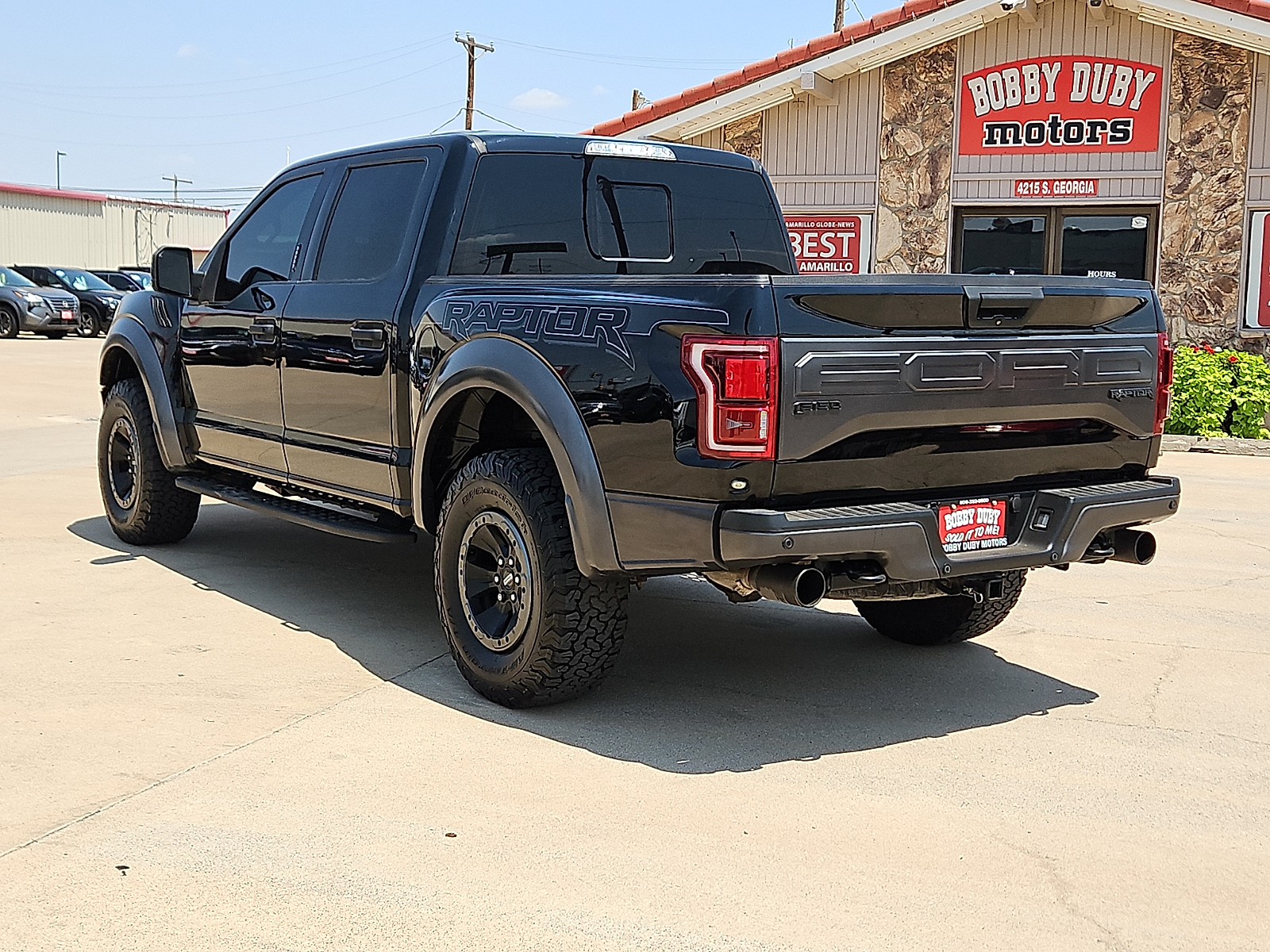 2017 Ford F-150 Raptor Shadow Black at Street VW of Amarillo