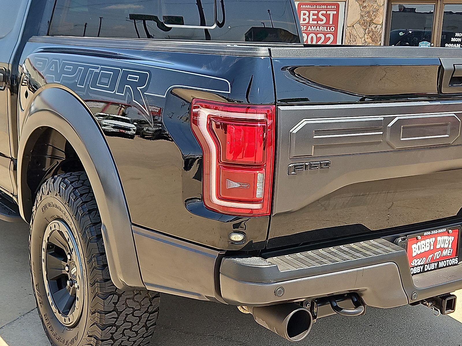 2017 Ford F-150 Raptor Shadow Black at Street VW of Amarillo