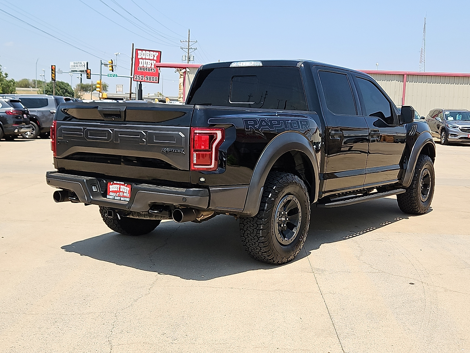 2017 Ford F-150 Raptor Shadow Black at Street VW of Amarillo