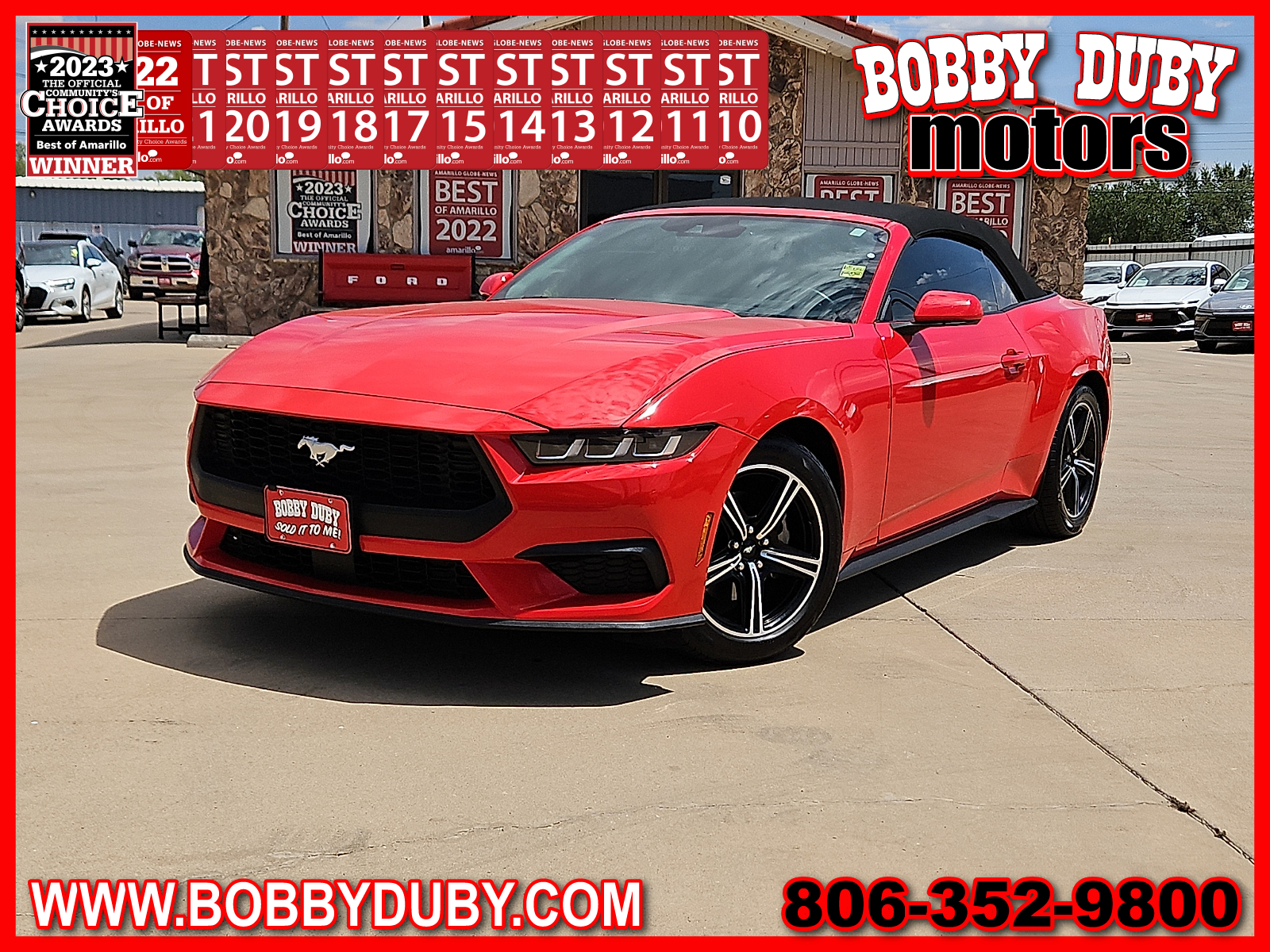 2024 Ford Mustang EcoBoost Premium Convertible - 0
