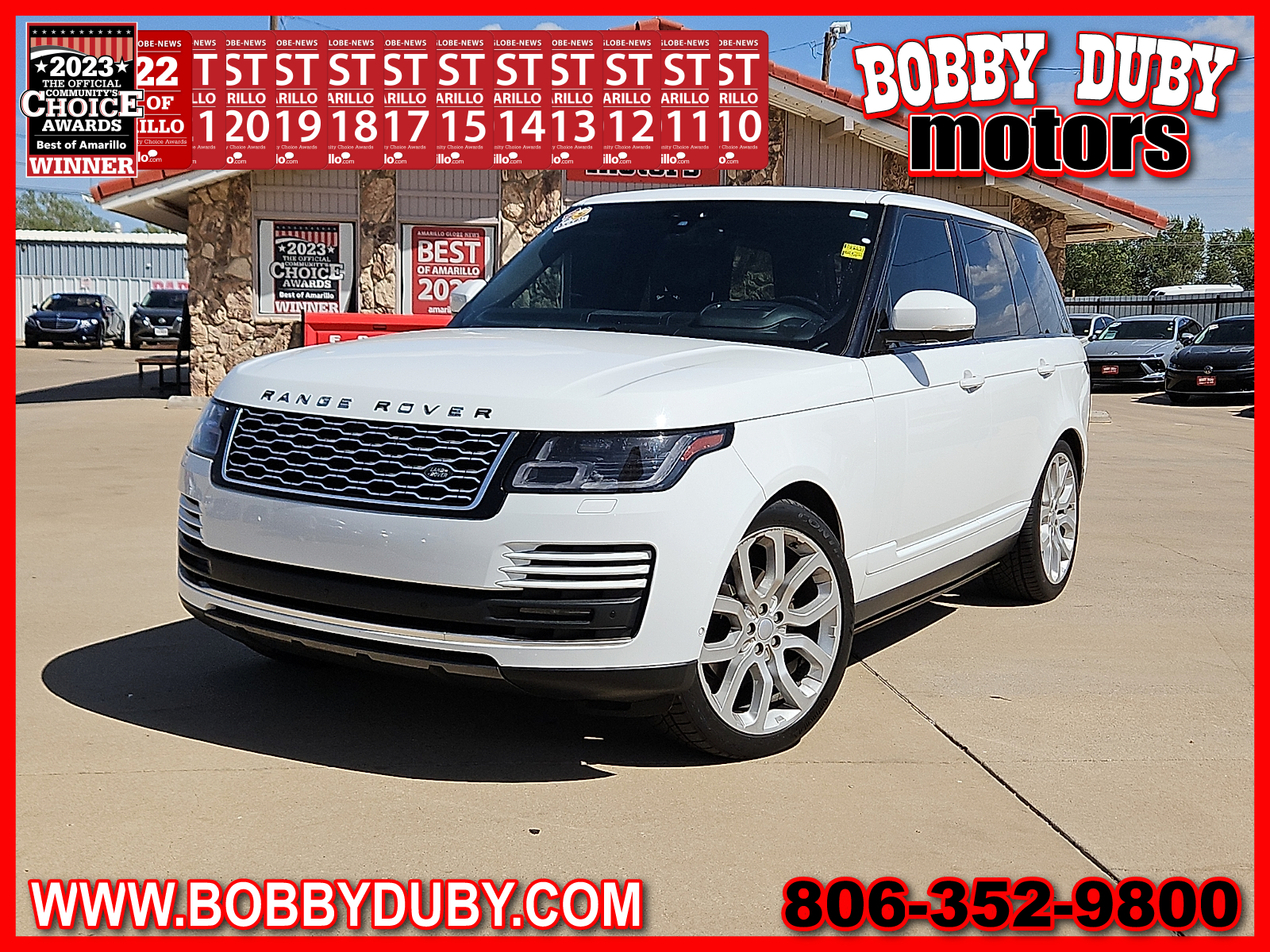 2018 Land Rover Range Rover 3.0L V6 Turbocharged Diesel HSE Td6 - 0