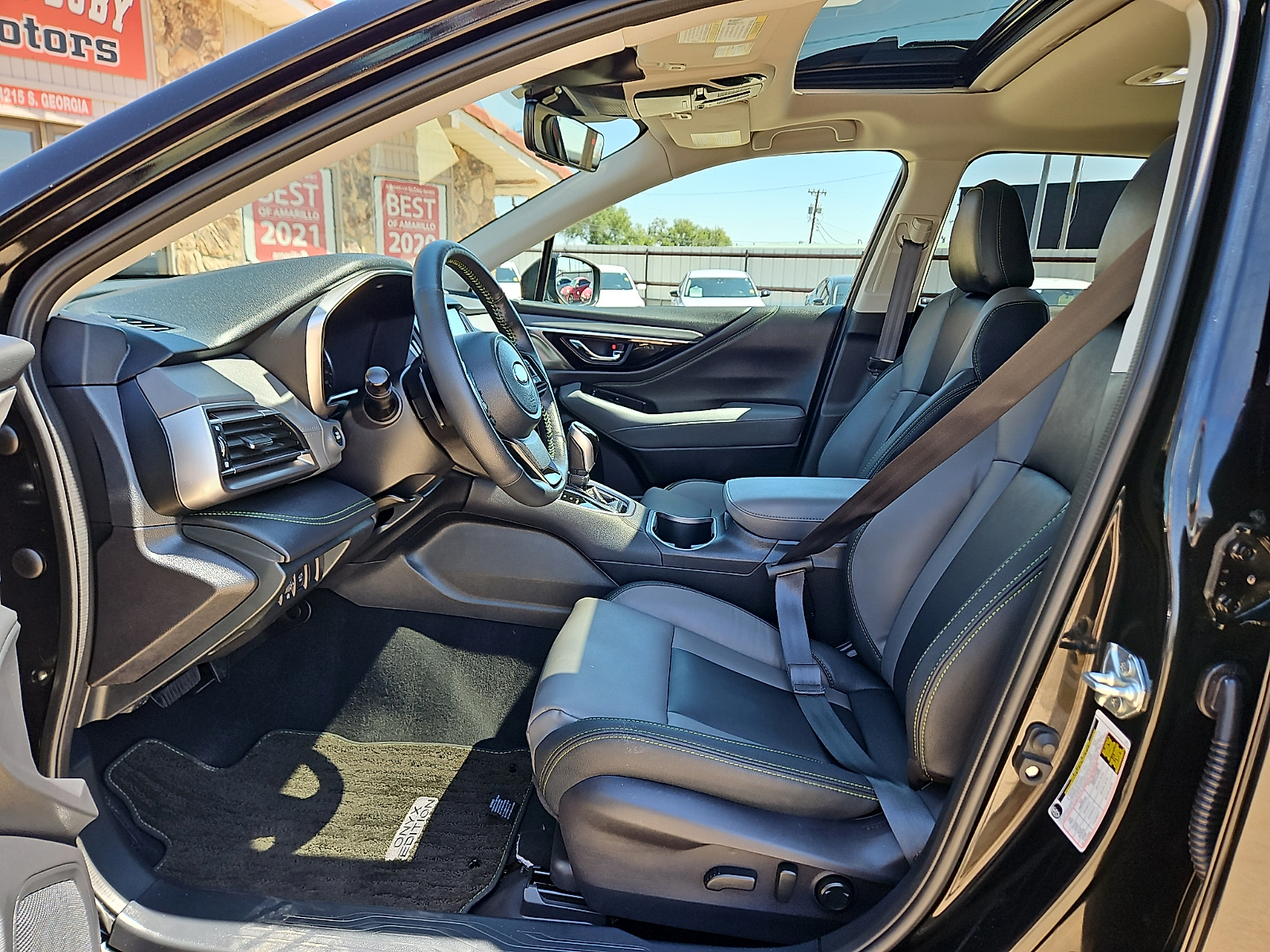 2025 Subaru Outback Onyx Edition Crystal Black Silica at Bobby Duby Motors