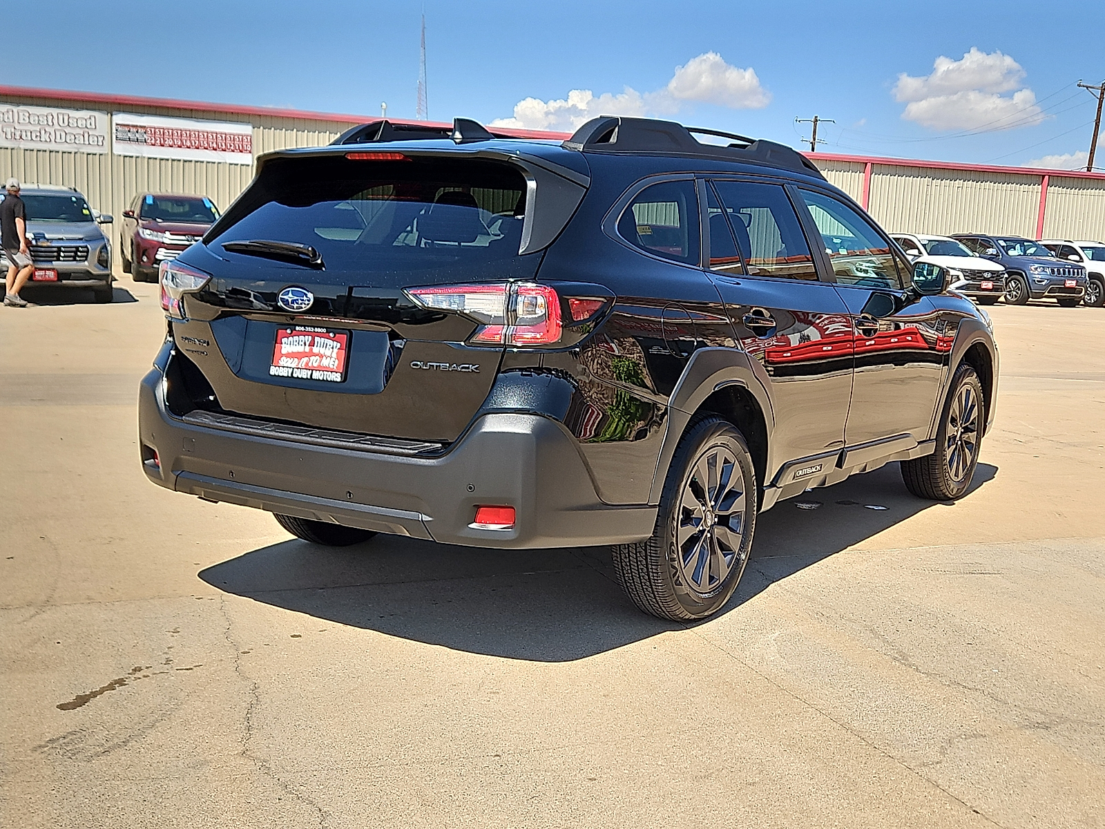 2025 Subaru Outback Onyx Edition Crystal Black Silica at Bobby Duby Motors