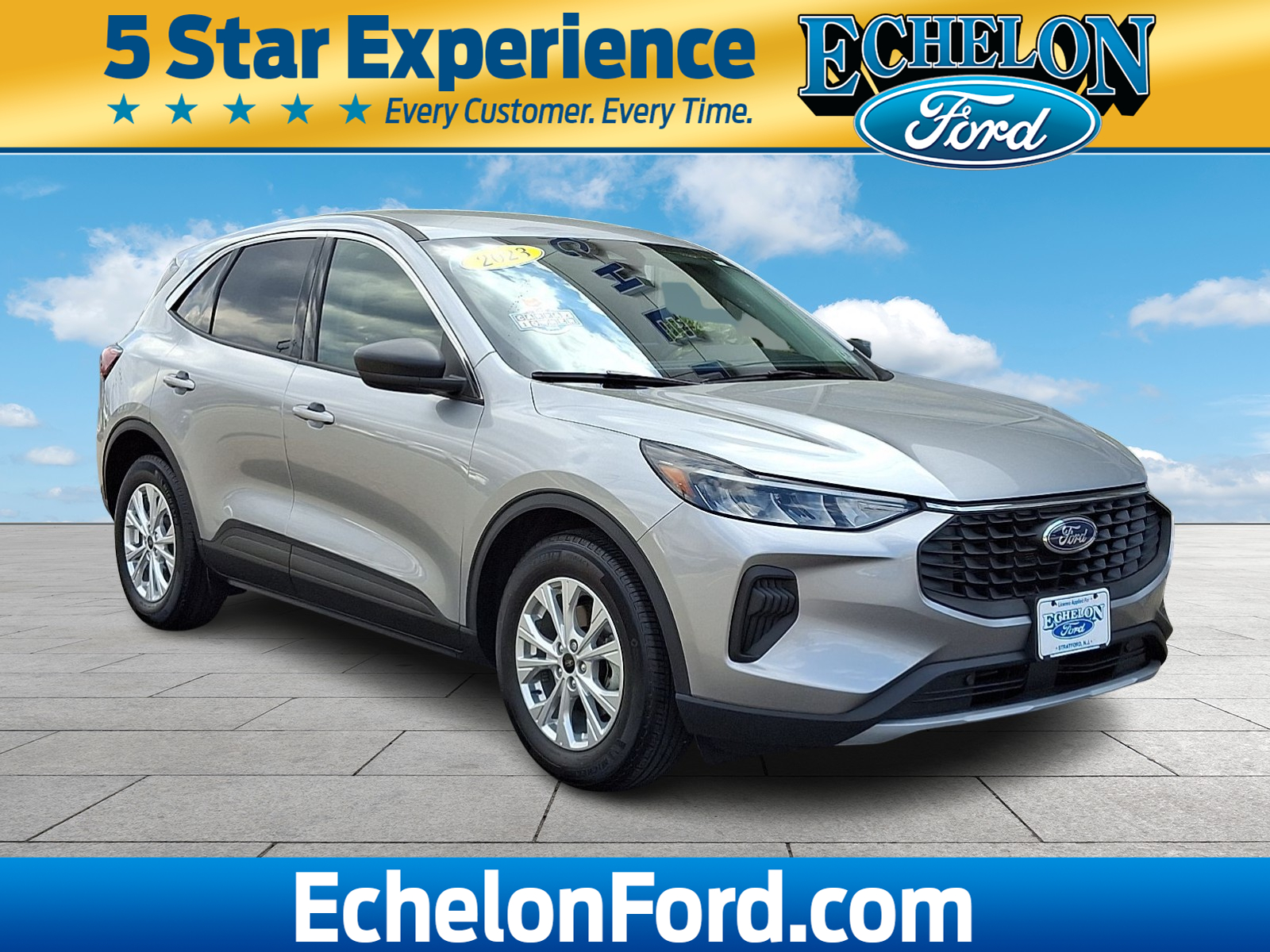 Iconic Silver Metallic - JS 2023 Ford Escape Active FWD SUV / Crossover Front-Wheel Drive Automatic