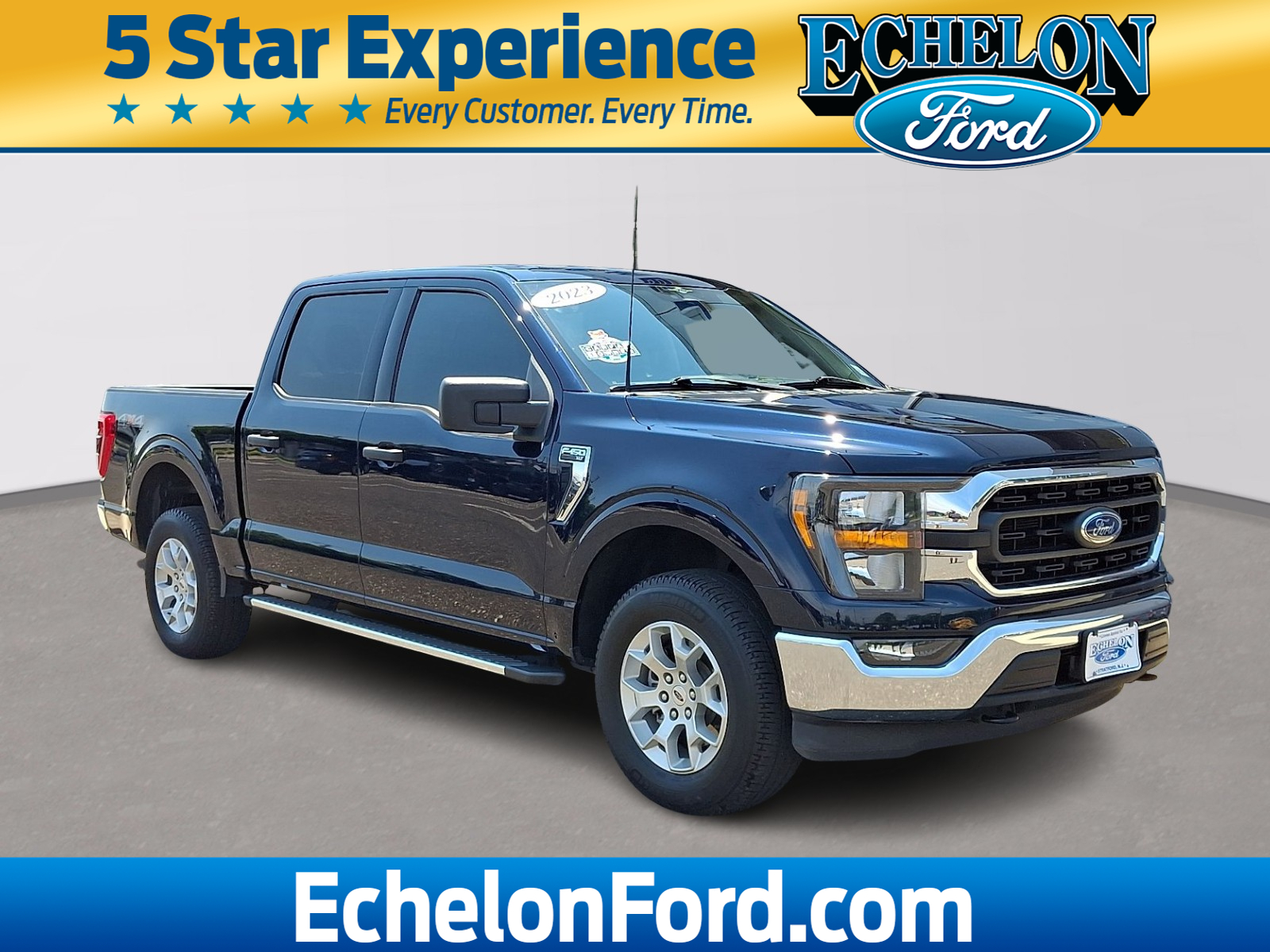 Antimatter Blue Metallic - HX 2023 Ford F-150 Pickup Truck Four-Wheel Drive Automatic