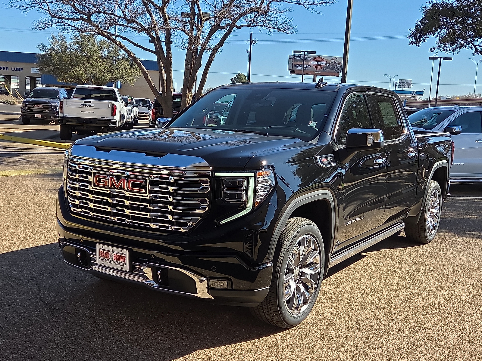 Onyx Black 2026 GMC Sierra 1500 Denali Crew Cab 4WD Pickup Truck Four-Wheel Drive Automatic