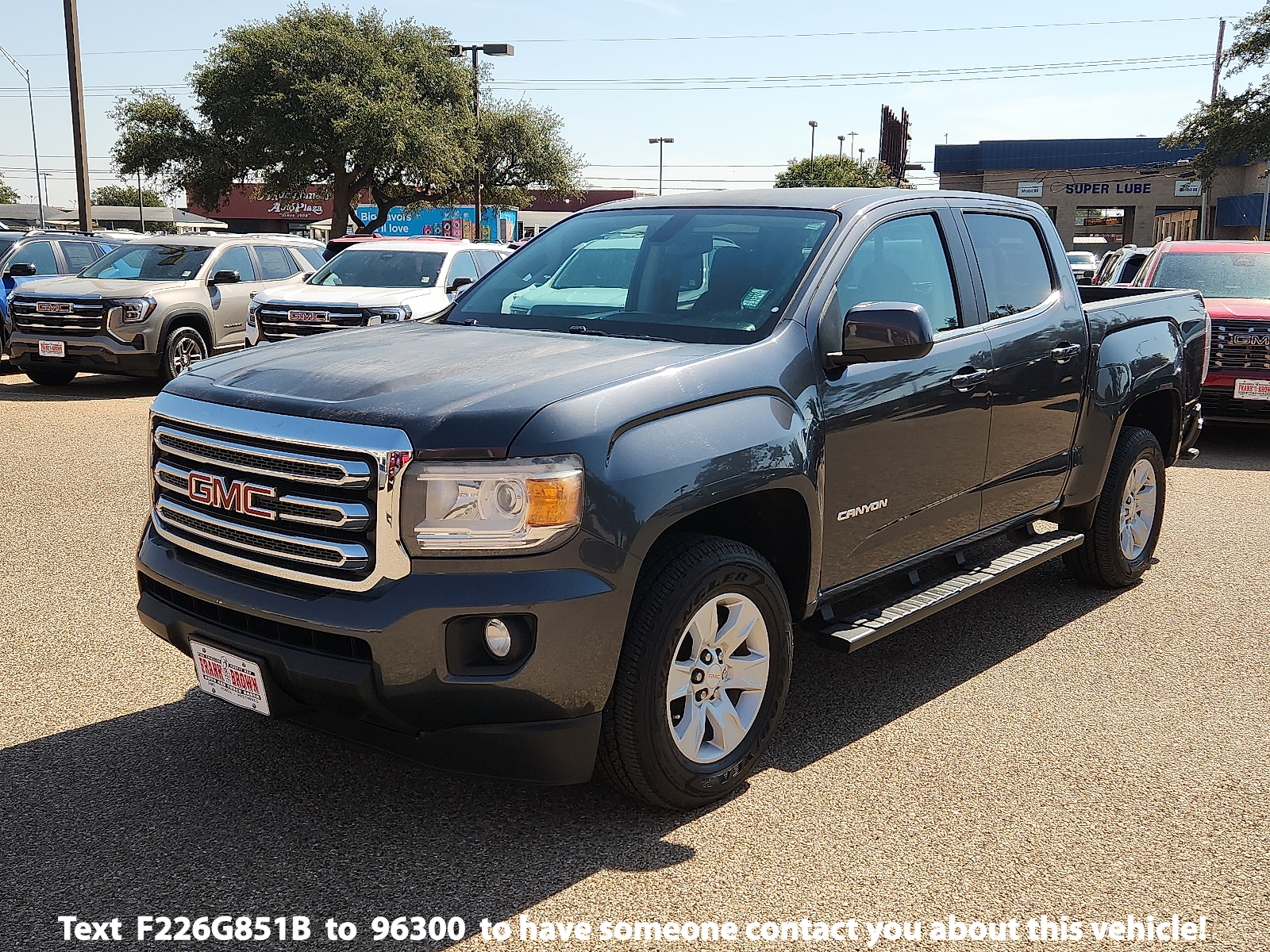 Cyber Gray Metallic 2016 GMC Canyon Pickup Truck 4X2 Automatic
