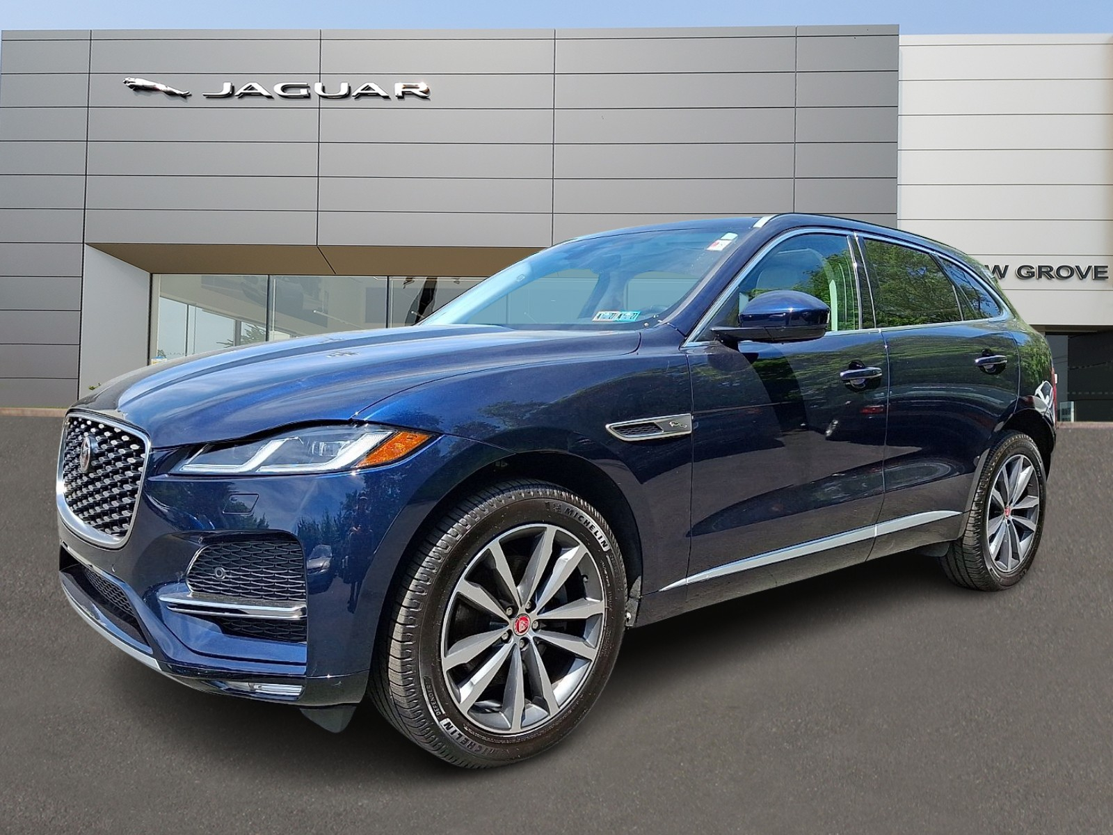 Bluefire Blue - 1AS 2022 Jaguar F-PACE P250 S AWD SUV / Crossover All-Wheel Drive Automatic