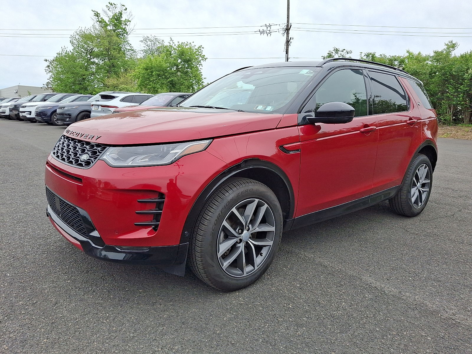 Firenze Red Metallic - 1AF 2025 Land Rover Discovery Sport P250 Dynamic SE AWD SUV / Crossover All-Wheel Drive Automatic