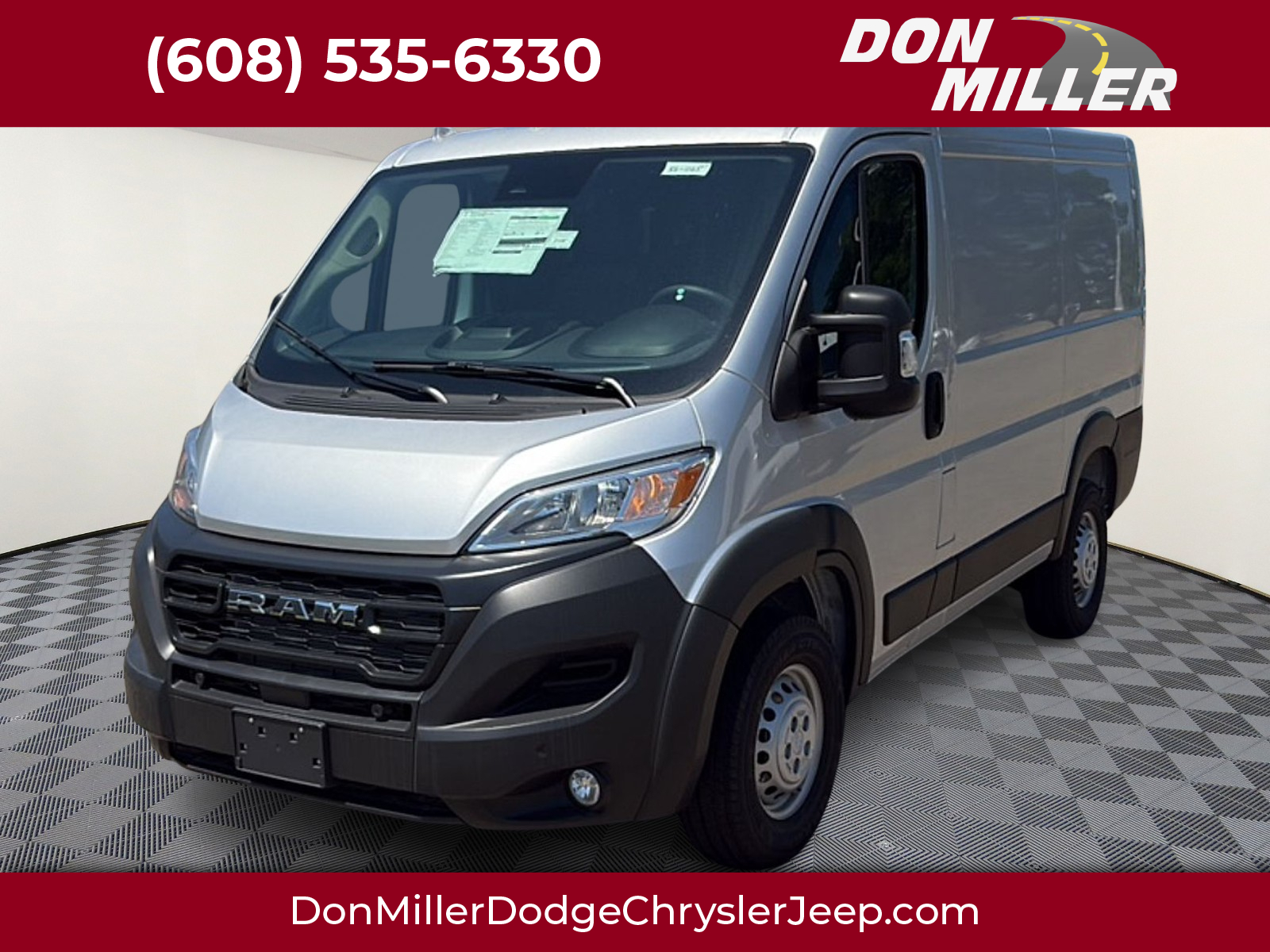 Bright Silver Metallic Clearcoat 2026 RAM ProMaster Van Front-Wheel Drive Automatic