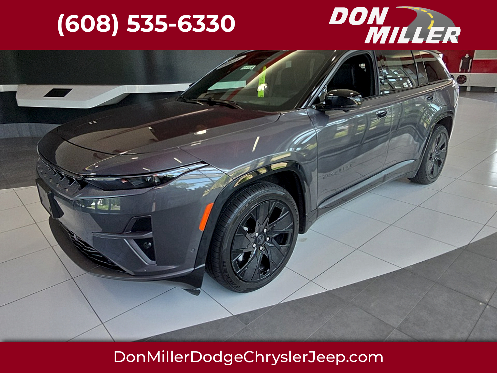 Baltic Gray Metallic Clearcoat 2025 Jeep Wagoneer S SUV / Crossover Four-Wheel Drive Automatic