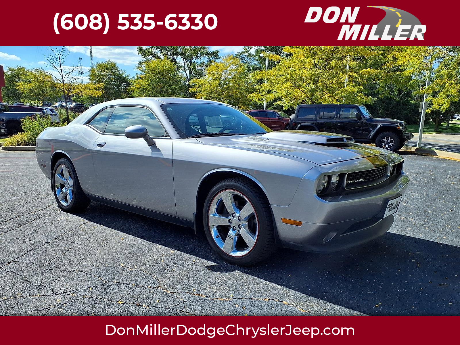 Billet Metallic Clearcoat 2011 Dodge Challenger Coupe Automatic