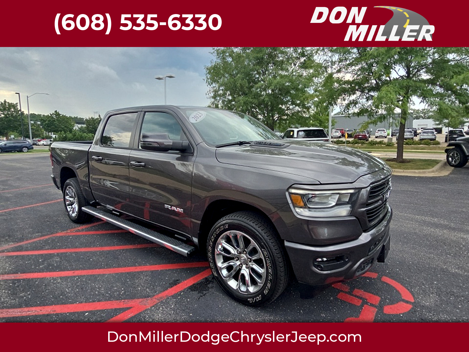  2023 RAM 1500 Laramie Crew Cab 4WD   
