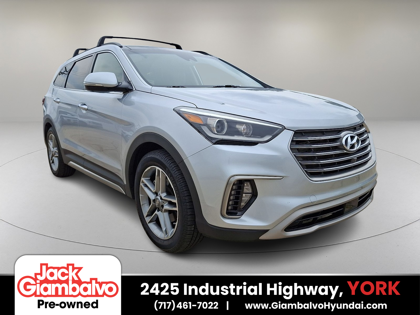 Circuit Silver - M8S 2017 Hyundai Santa Fe SUV / Crossover All-Wheel Drive Automatic