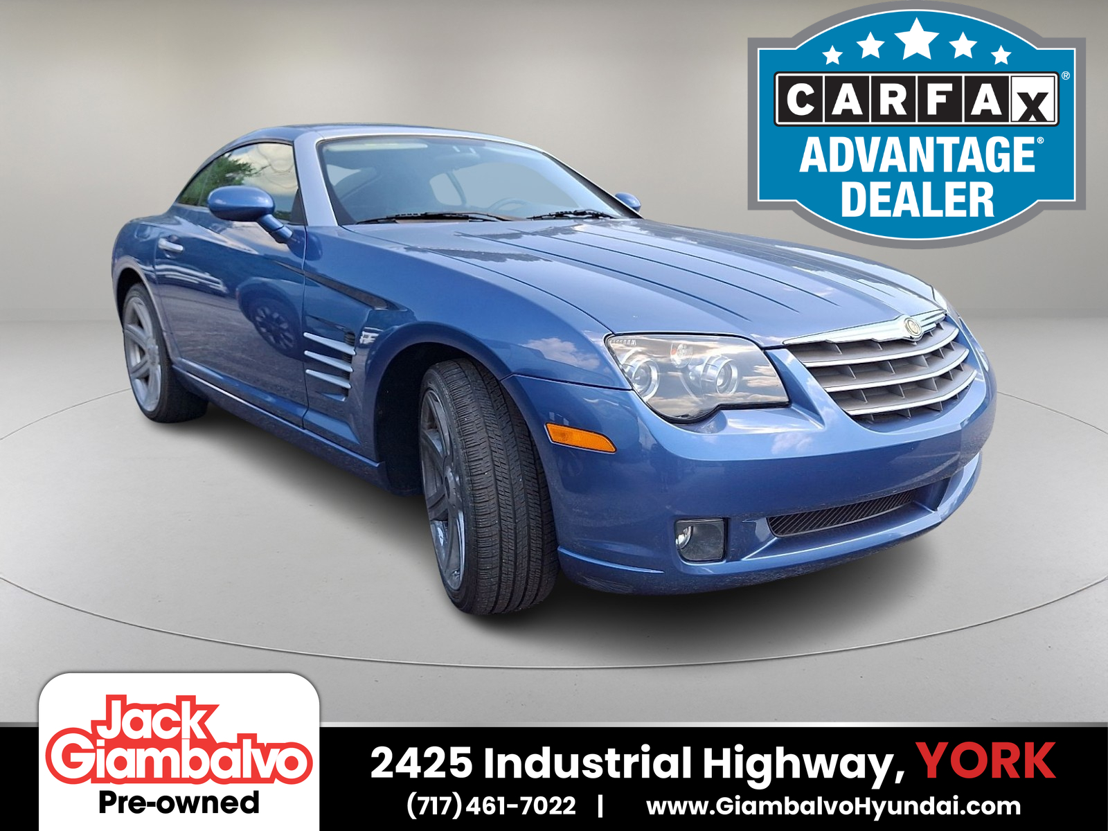 2008 Chrysler Crossfire Limited Roadster RWD