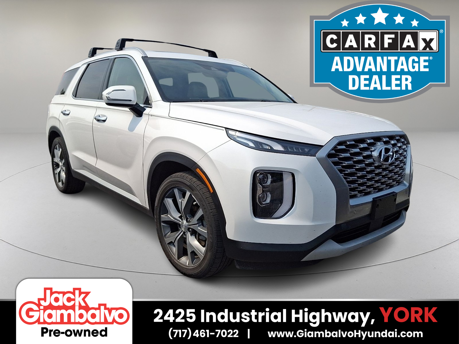 Hyper White - WC9 2021 Hyundai Palisade SUV / Crossover All-Wheel Drive Automatic