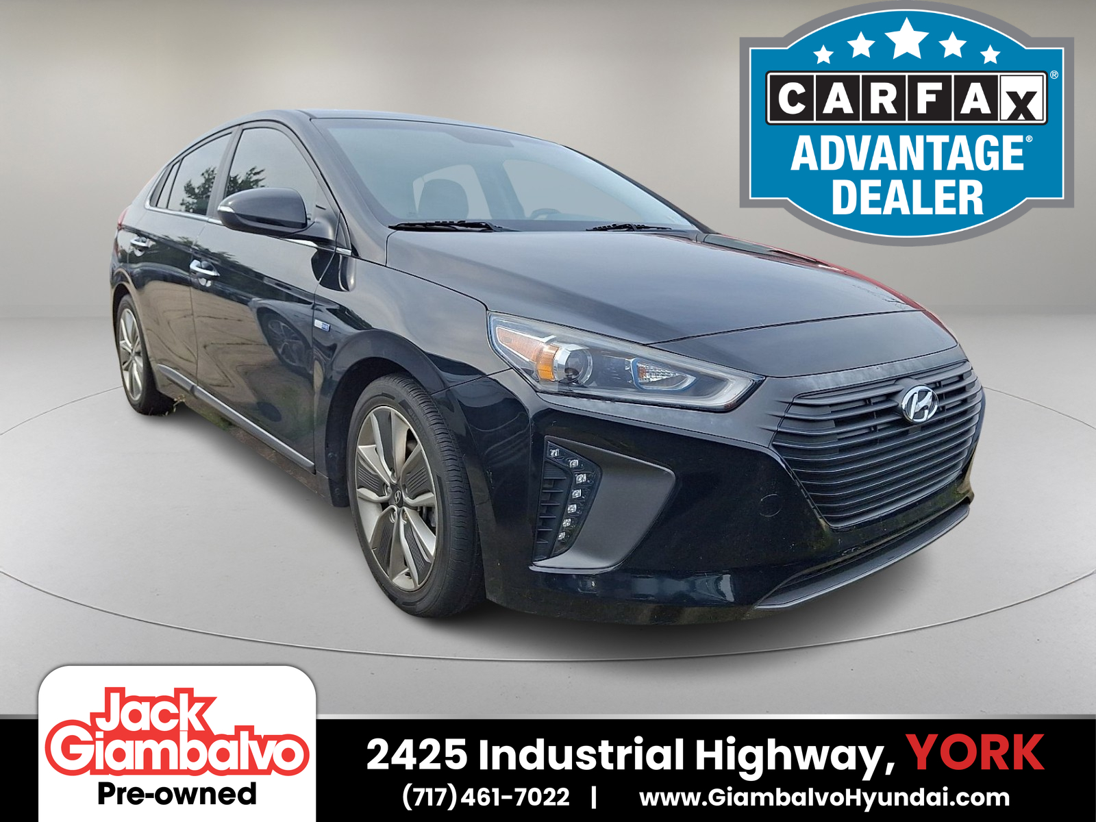 2018 Hyundai Ioniq Hybrid Limited FWD