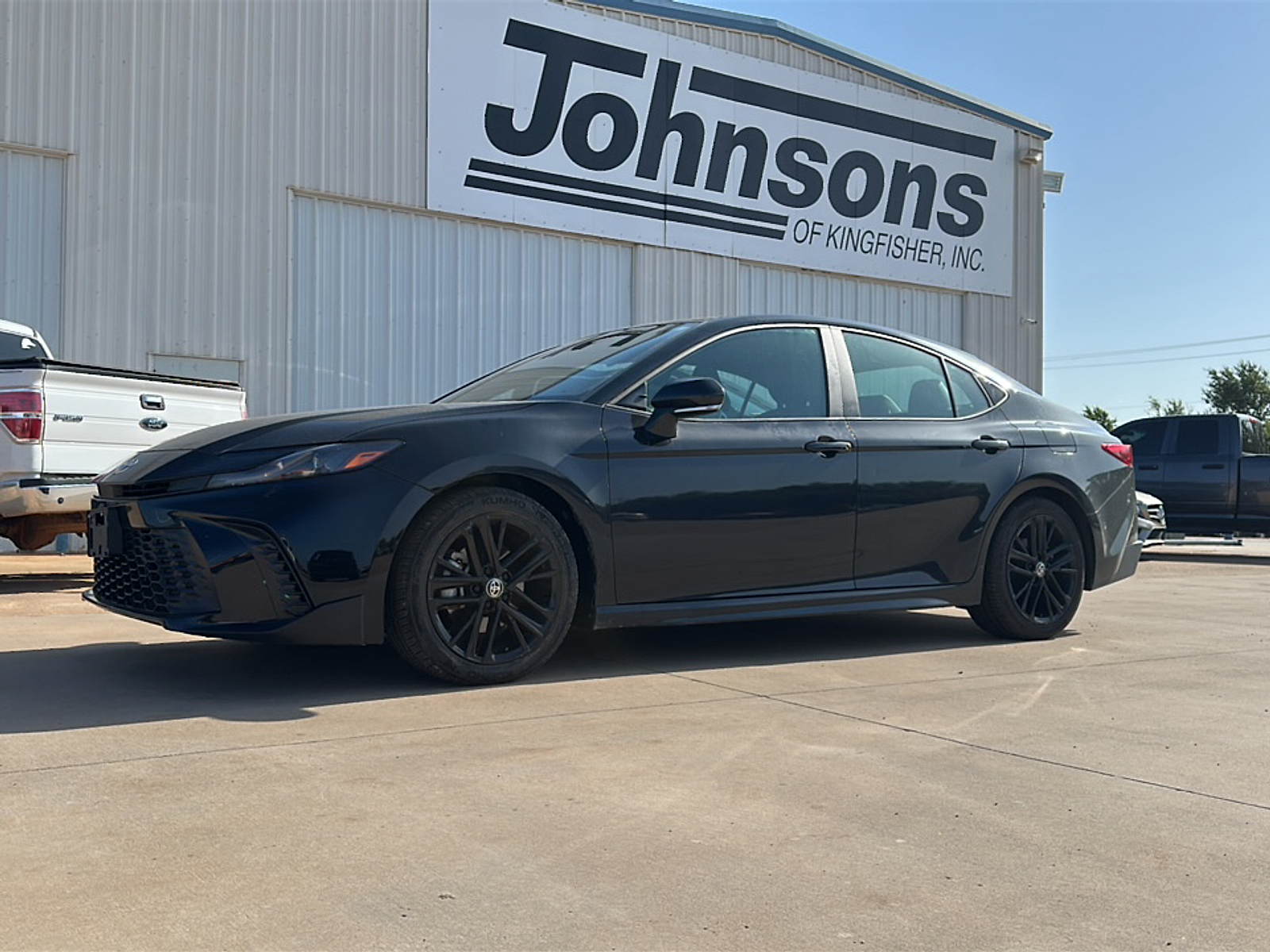 Midnight Black Metallic 2025 Toyota Camry Sedan Continuously Variable Transmission