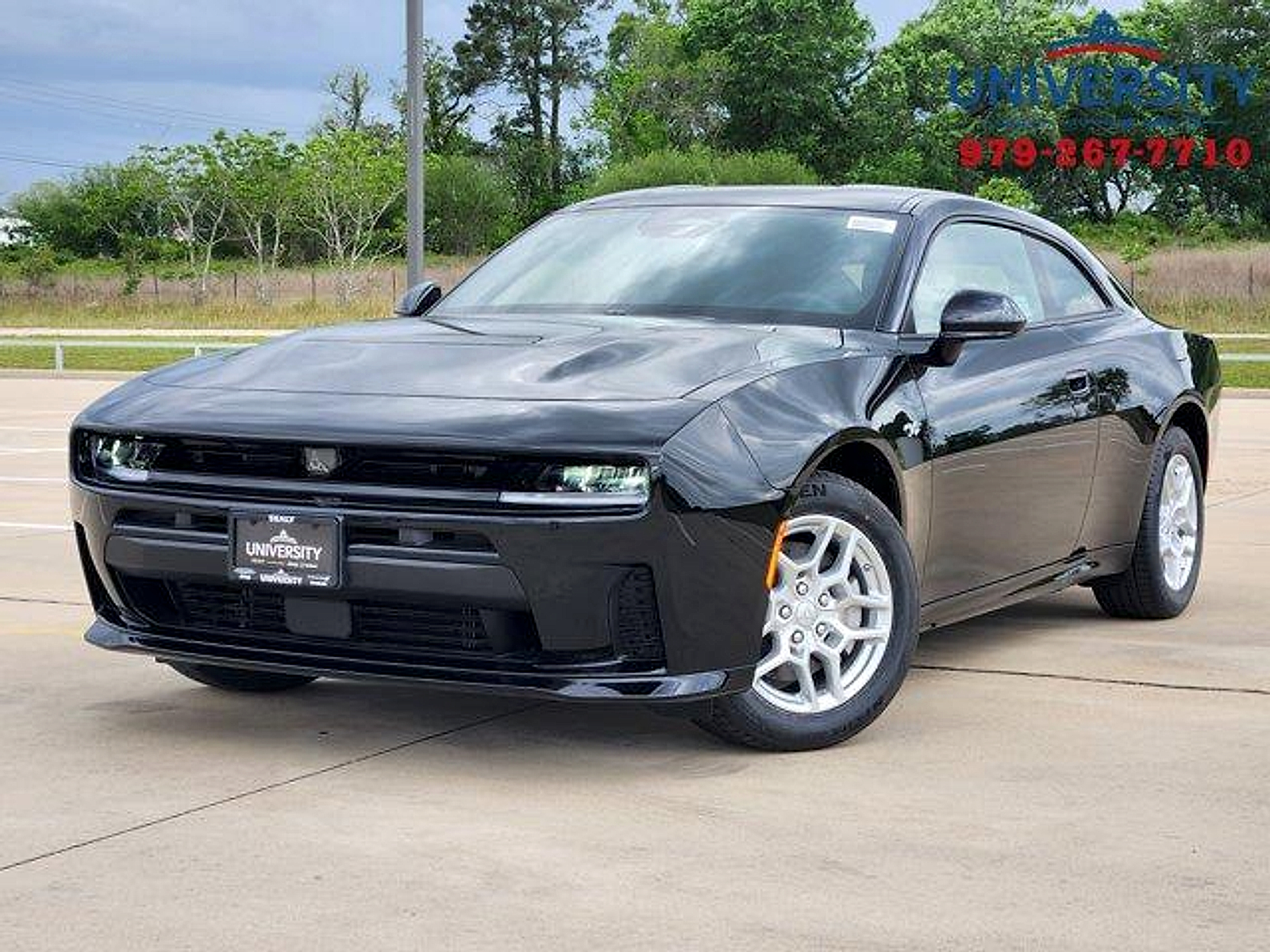 Diamond Black Crystal Pearlcoat 2026 Dodge Charger Daytona R/T AWD Sedan All-Wheel Drive Automatic