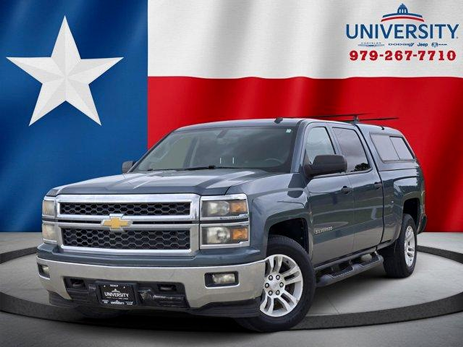 Blue Granite Metallic 2014 Chevrolet Silverado 1500 LT Crew Cab RWD Pickup Truck 4X2 Automatic