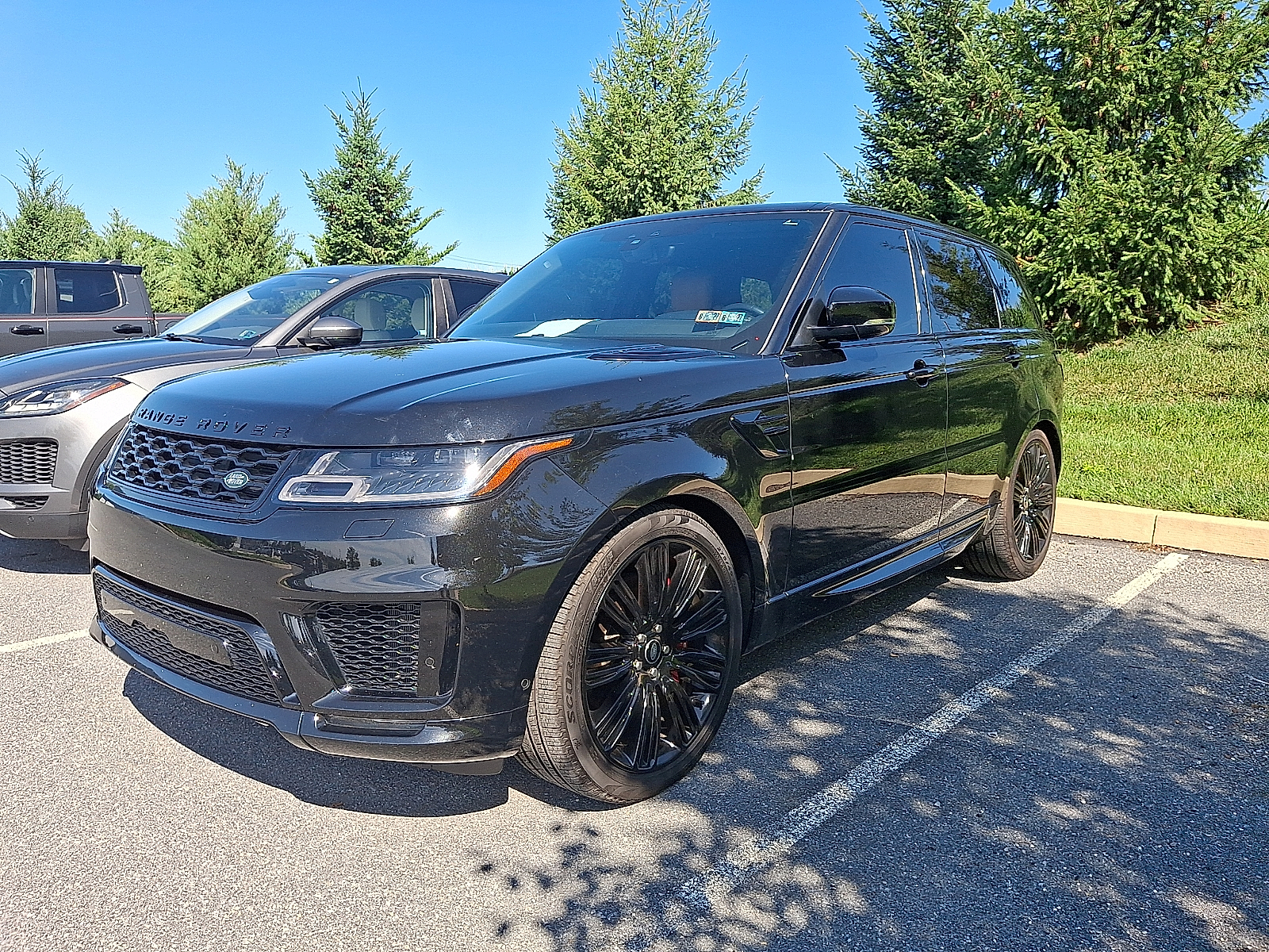 Santorini Black Metallic 2022 Land Rover Range Rover Sport SUV / Crossover All-Wheel Drive Automatic