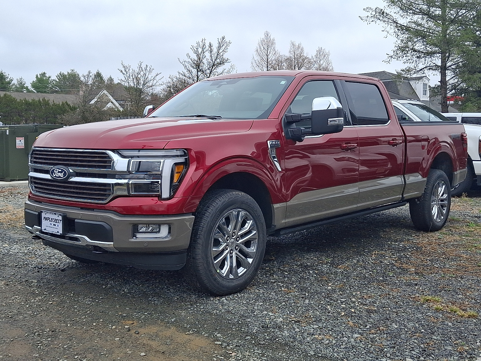 Ruby Red Metallic Tinted Clearcoat - RR 2026 Ford F-150 King Ranch SuperCrew 4WD Pickup Truck Four-Wheel Drive Automatic