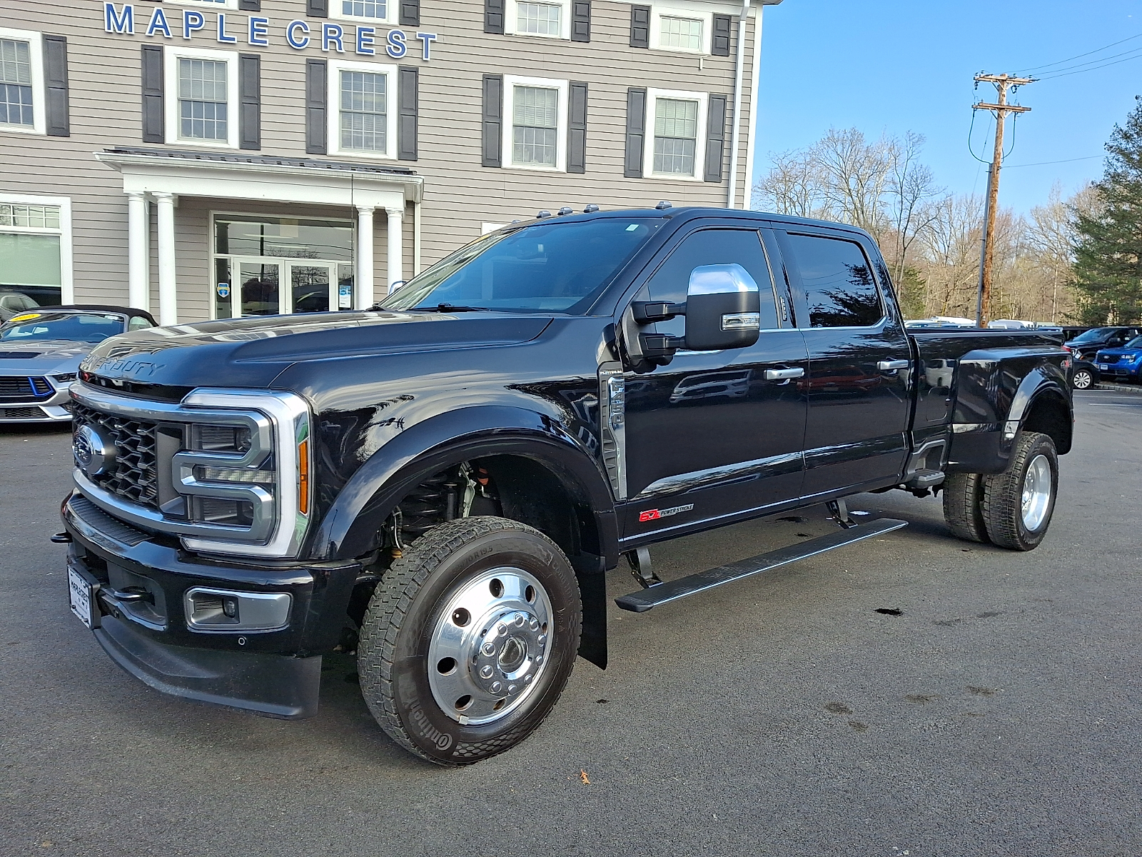 Agate Black Metallic - UM 2026 Ford F-450 Super Duty Platinum Crew Cab LB DRW 4WD Pickup Truck Four-Wheel Drive Automatic