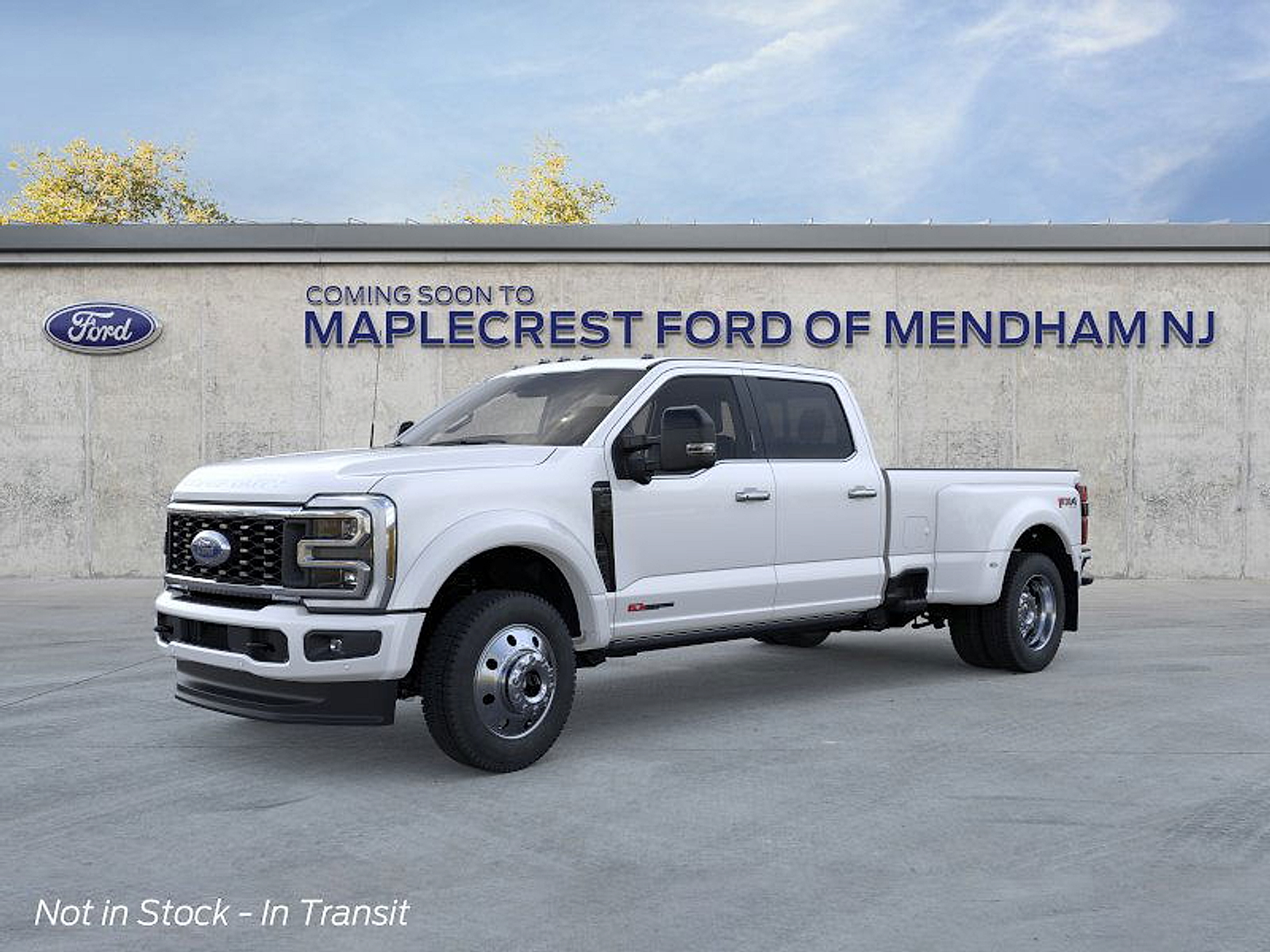 Star White Metallic Tri-Coat 2026 Ford F-450 Super Duty Platinum Crew Cab LB DRW 4WD Pickup Truck Four-Wheel Drive Automatic