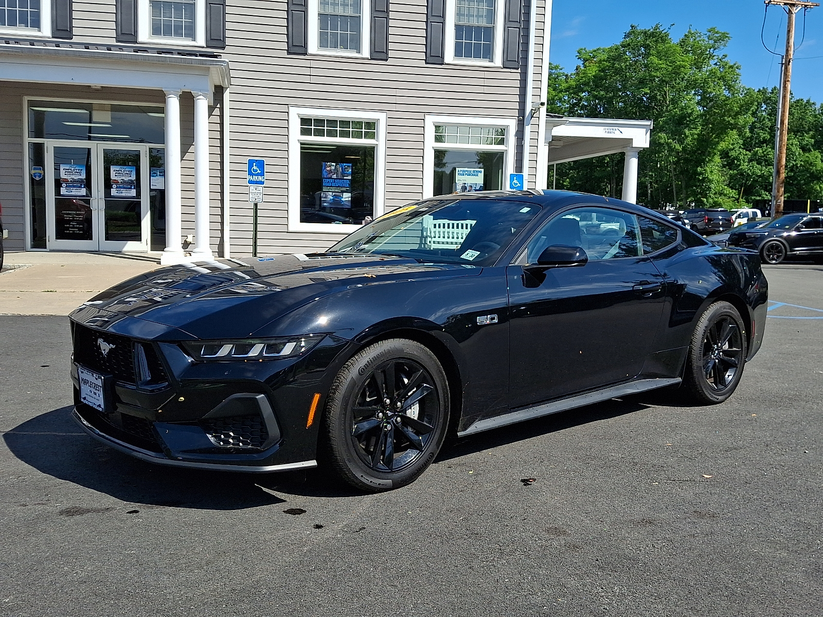 Shadow Black - G1 2025 Ford Mustang GT Fastback RWD Coupe Rear-Wheel Drive Manual
