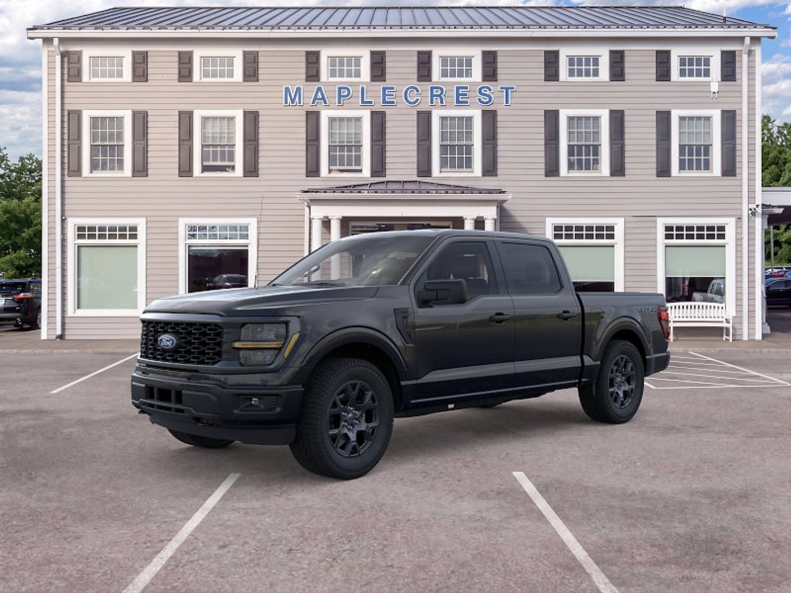 Black Metallic 2026 Ford F-150 Pickup Truck Four-Wheel Drive Automatic