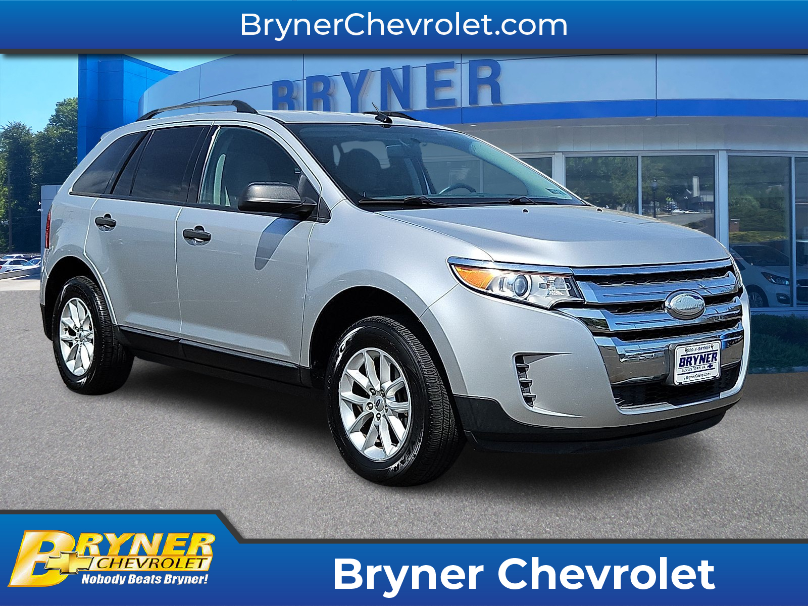 Ingot Silver Metallic - UX 2013 Ford Edge SE SUV / Crossover Front-Wheel Drive Automatic