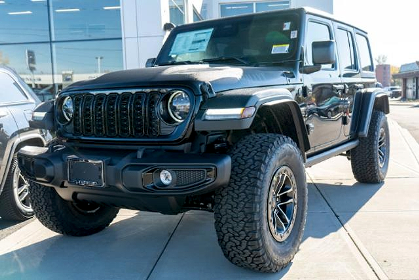 Black Clearcoat 2027 Jeep Wrangler SUV / Crossover Four-Wheel Drive Manual