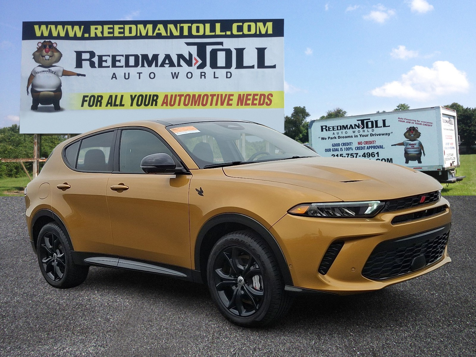 Acapulco Gold - PL5 2024 Dodge Hornet SUV / Crossover All-Wheel Drive 6-Speed Automatic