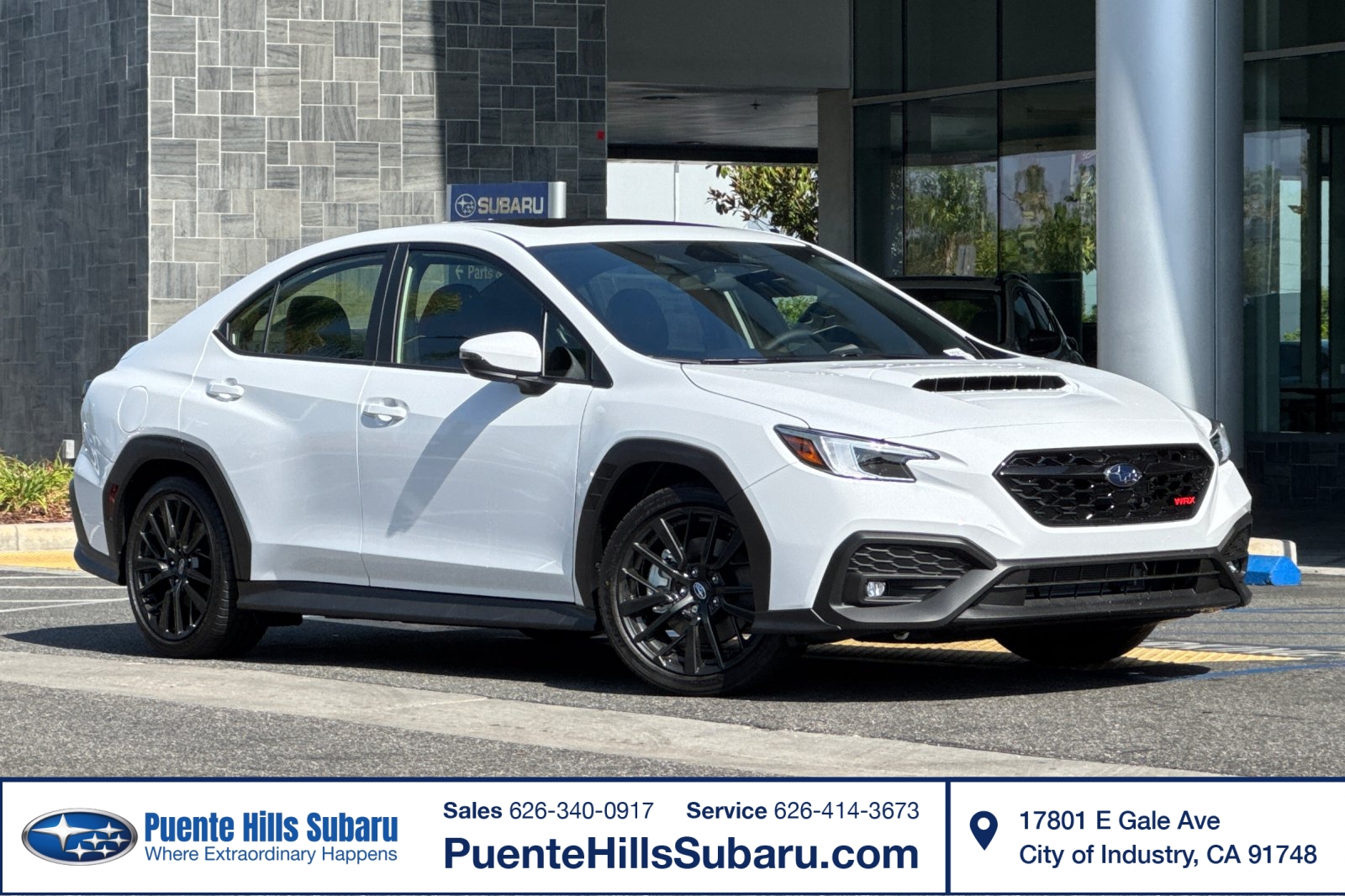 Ceramic White 2026 Subaru WRX Sedan All-Wheel Drive Automatic