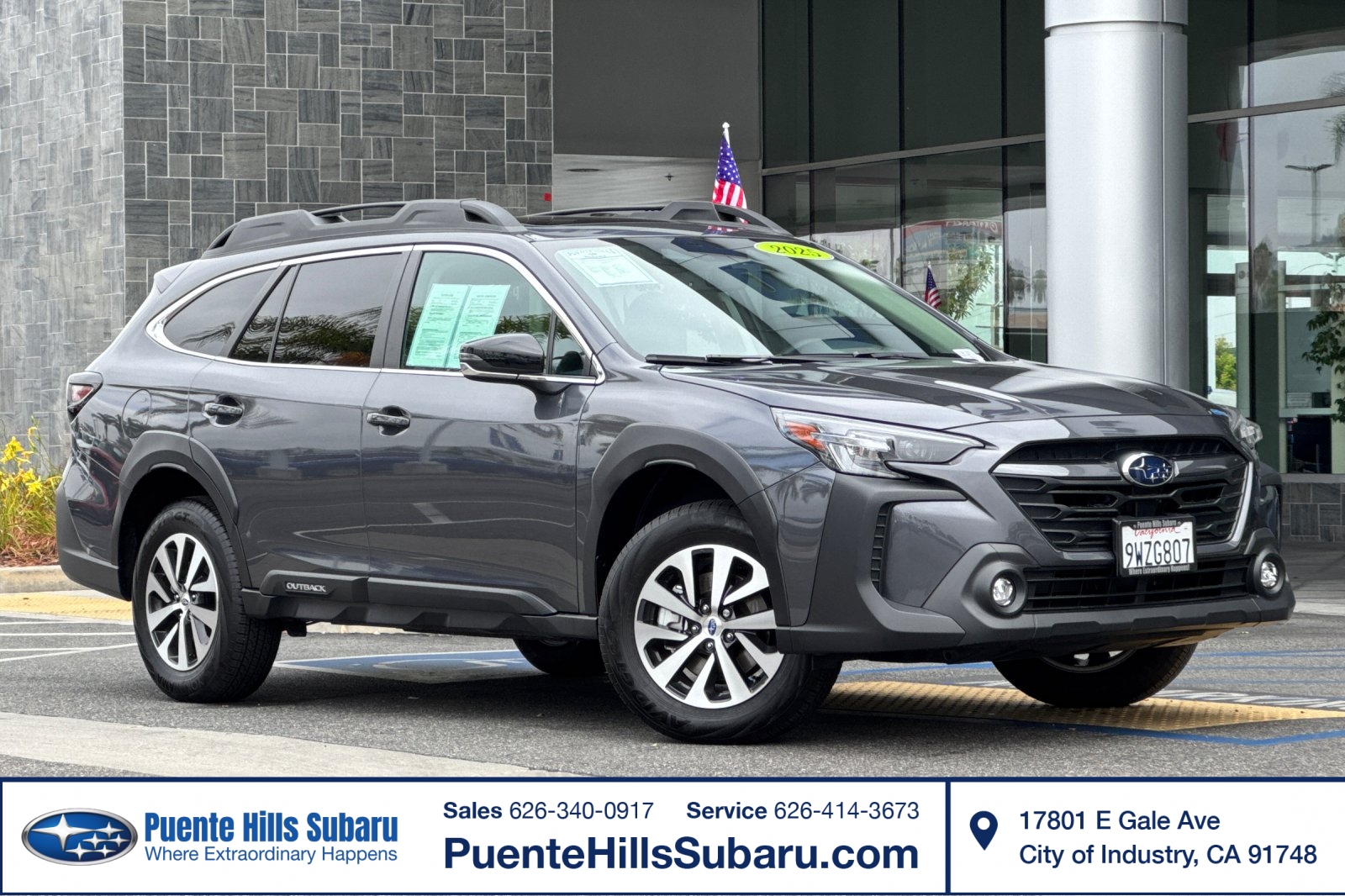 Magnetite Gray Metallic 2025 Subaru Outback SUV / Crossover All-Wheel Drive Automatic