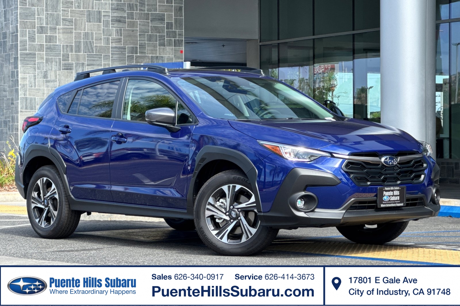 Sapphire Blue Pearl 2026 Subaru Crosstrek SUV / Crossover All-Wheel Drive Automatic