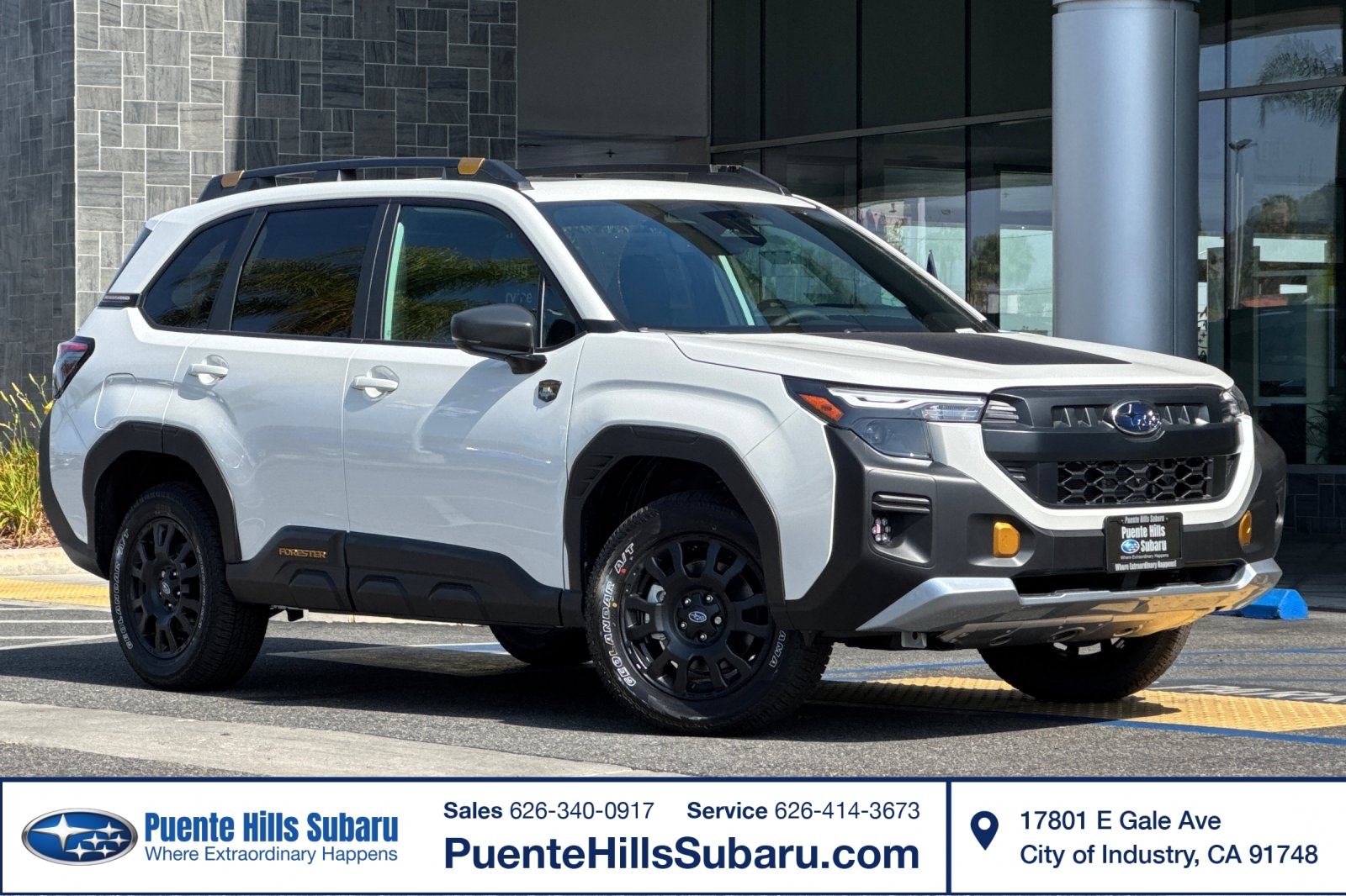 Crystal White Pearl 2026 Subaru Forester SUV / Crossover All-Wheel Drive Automatic