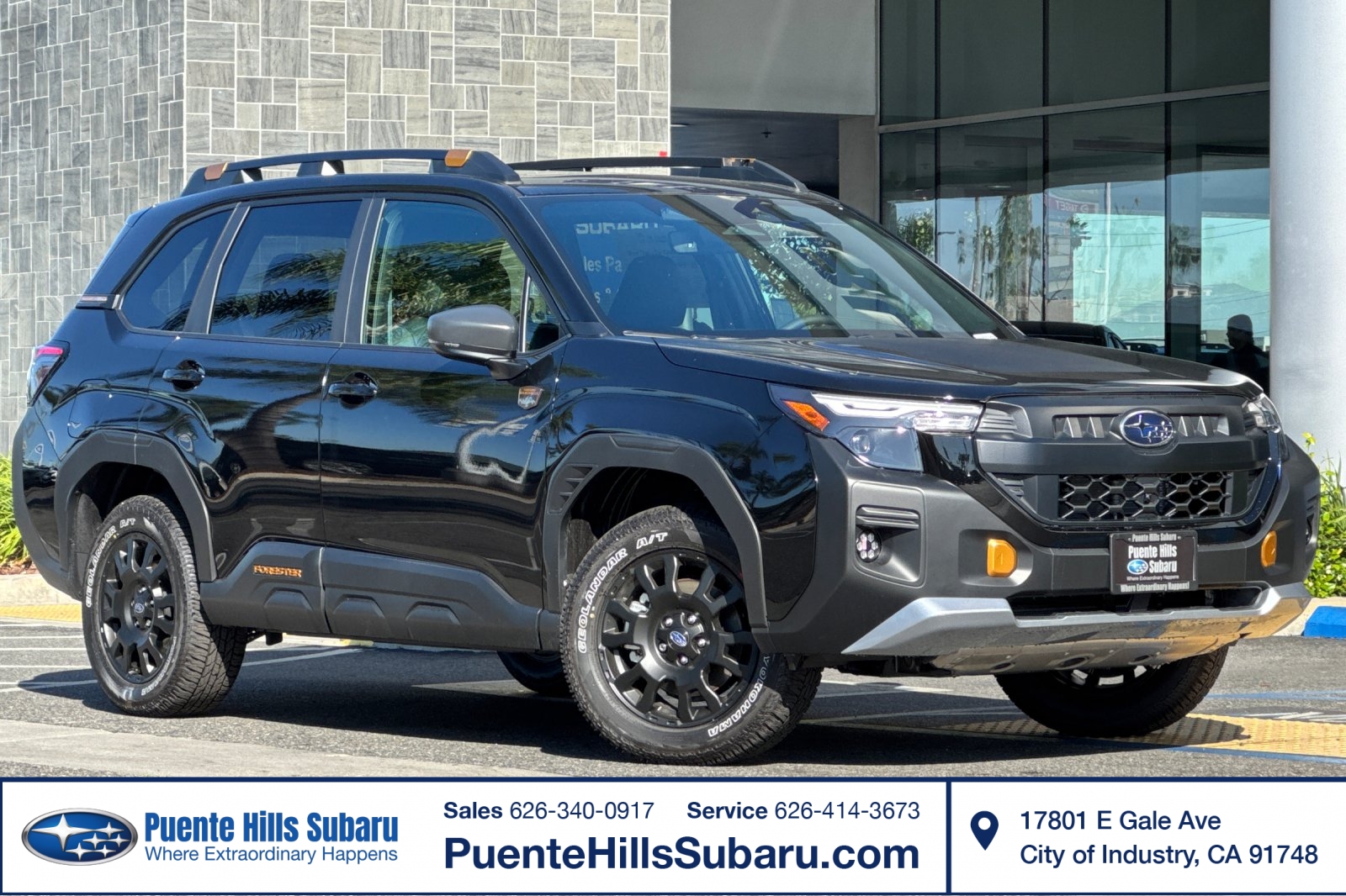 Crystal Black Silica 2026 Subaru Forester SUV / Crossover All-Wheel Drive Automatic