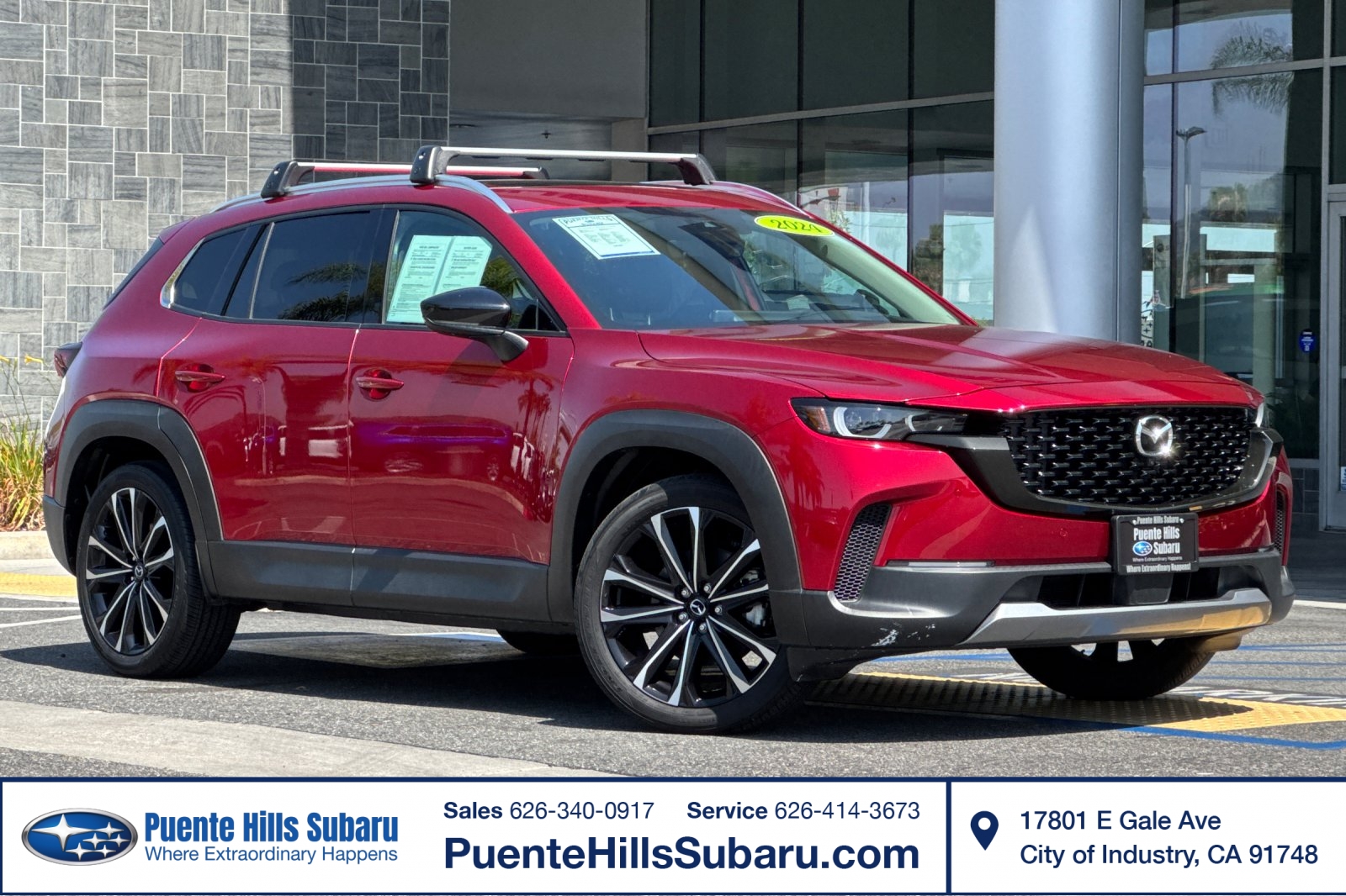 Soul Red Crystal Metallic 2024 Mazda CX-50 SUV / Crossover All-Wheel Drive Automatic