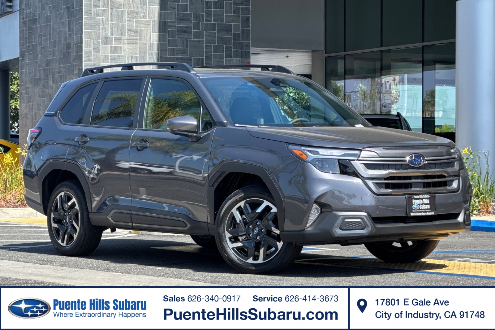 Gray 2026 Subaru Forester SUV / Crossover All-Wheel Drive Continuously Variable Transmission