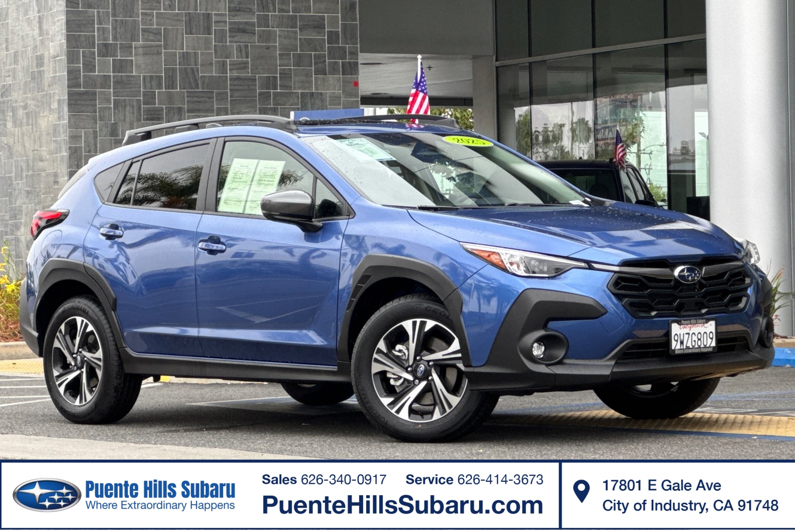 Daybreak Blue Pearl 2025 Subaru Crosstrek SUV / Crossover All-Wheel Drive Automatic